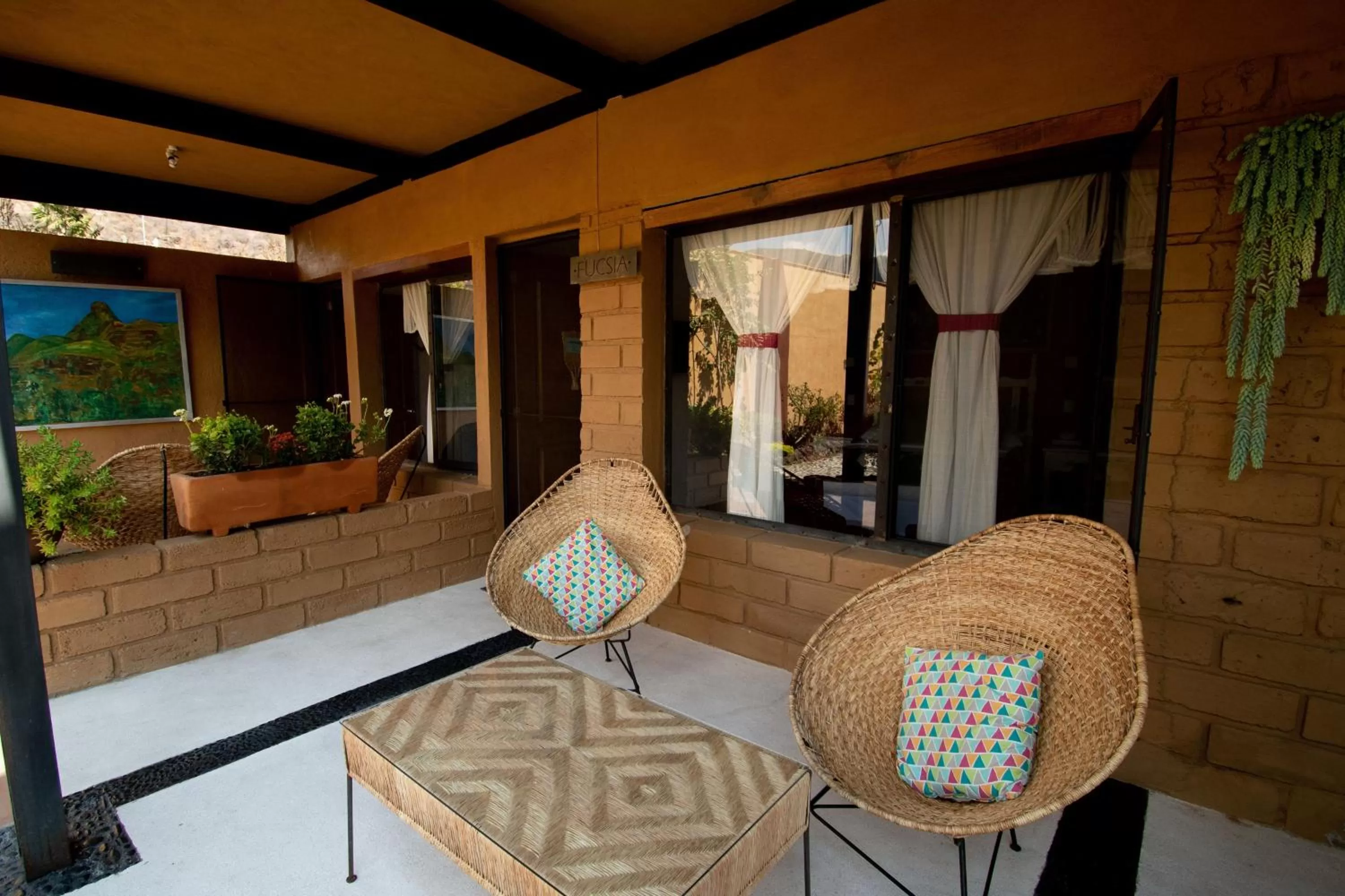 Balcony/Terrace in Quinta Ascensión Hotel Boutique Only Adults