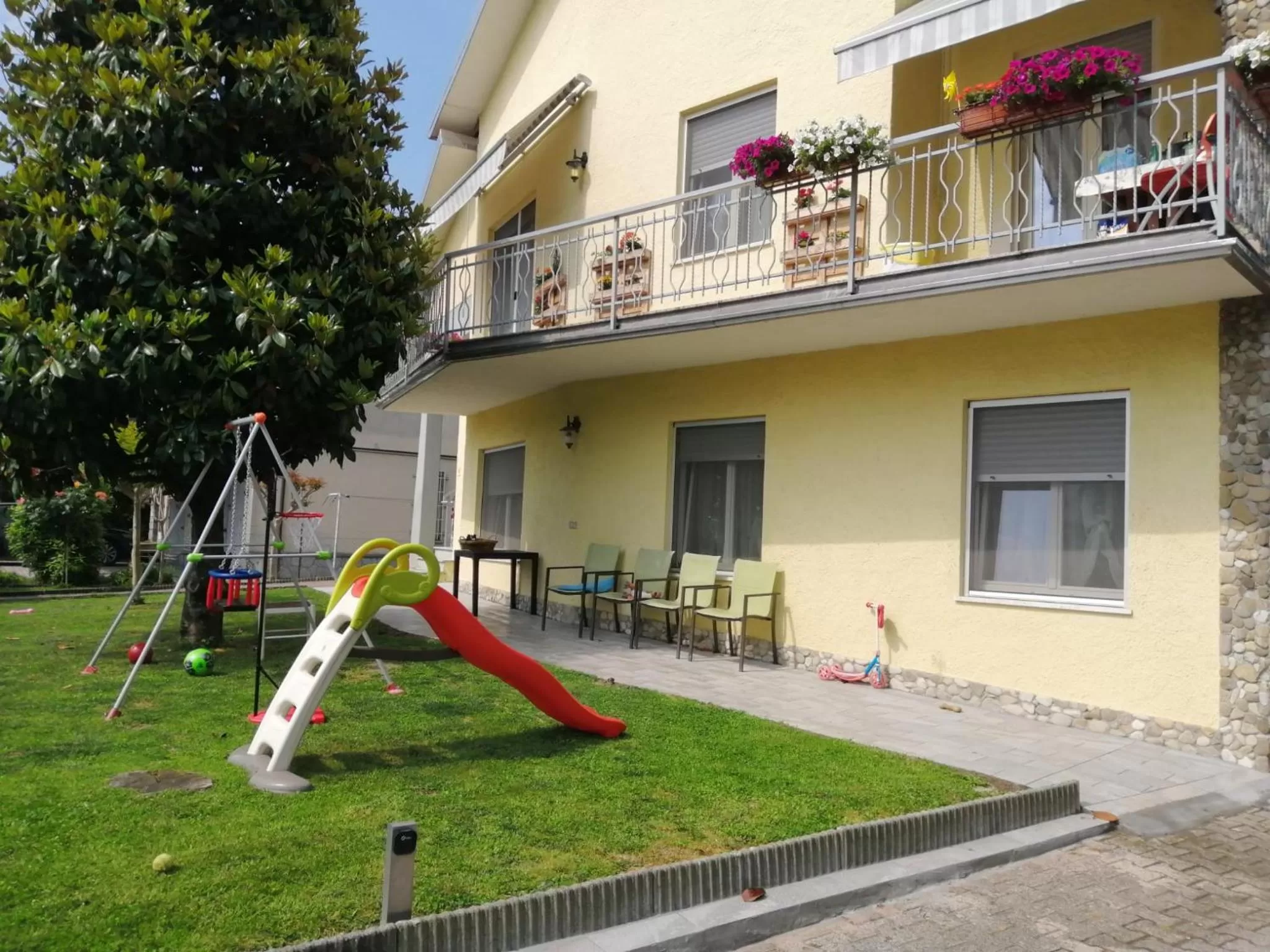 Garden in B&B I GEMELLI