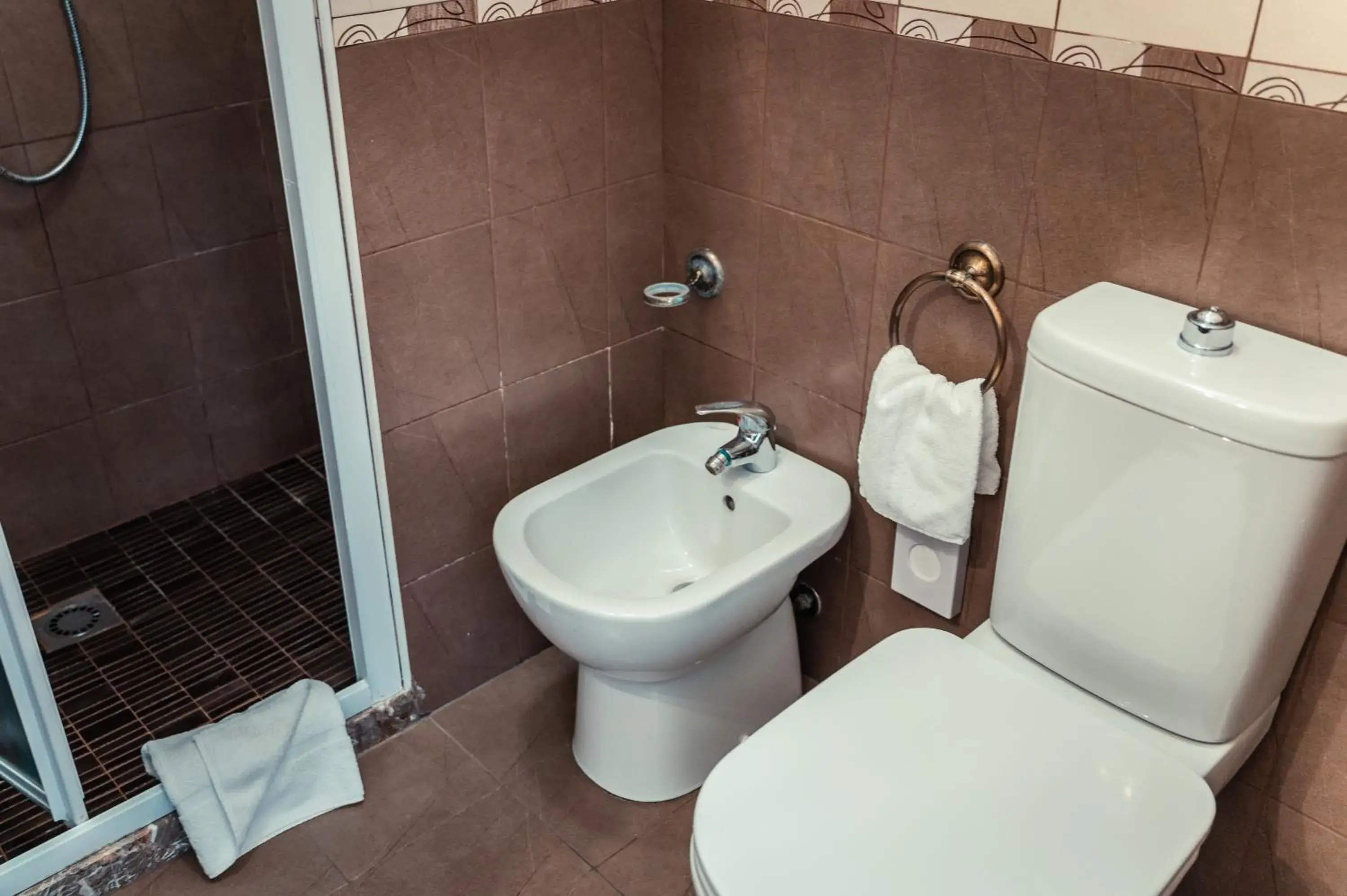 Bathroom in Taormina Garden Hotel