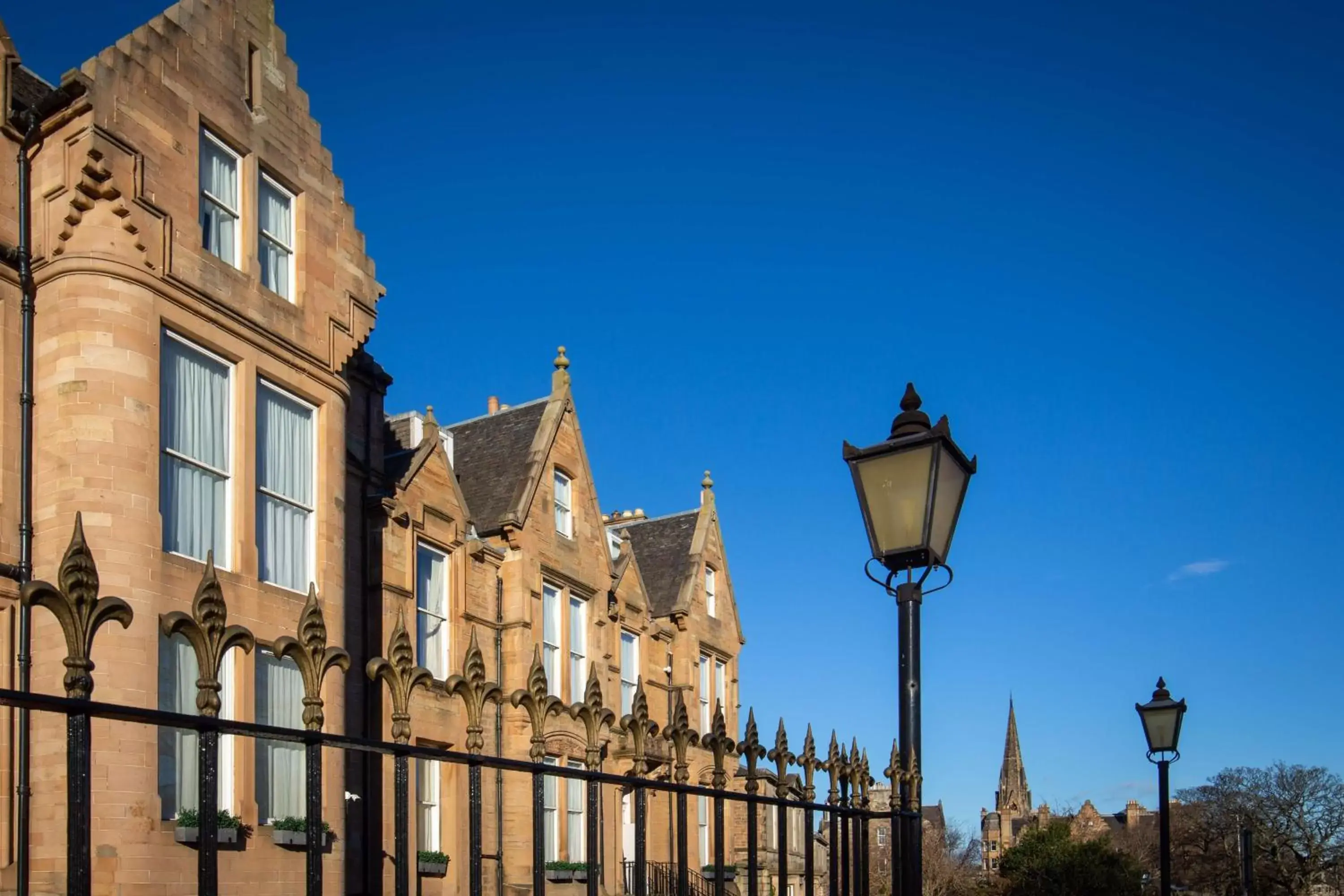 Property building in The Bruntsfield Hotel