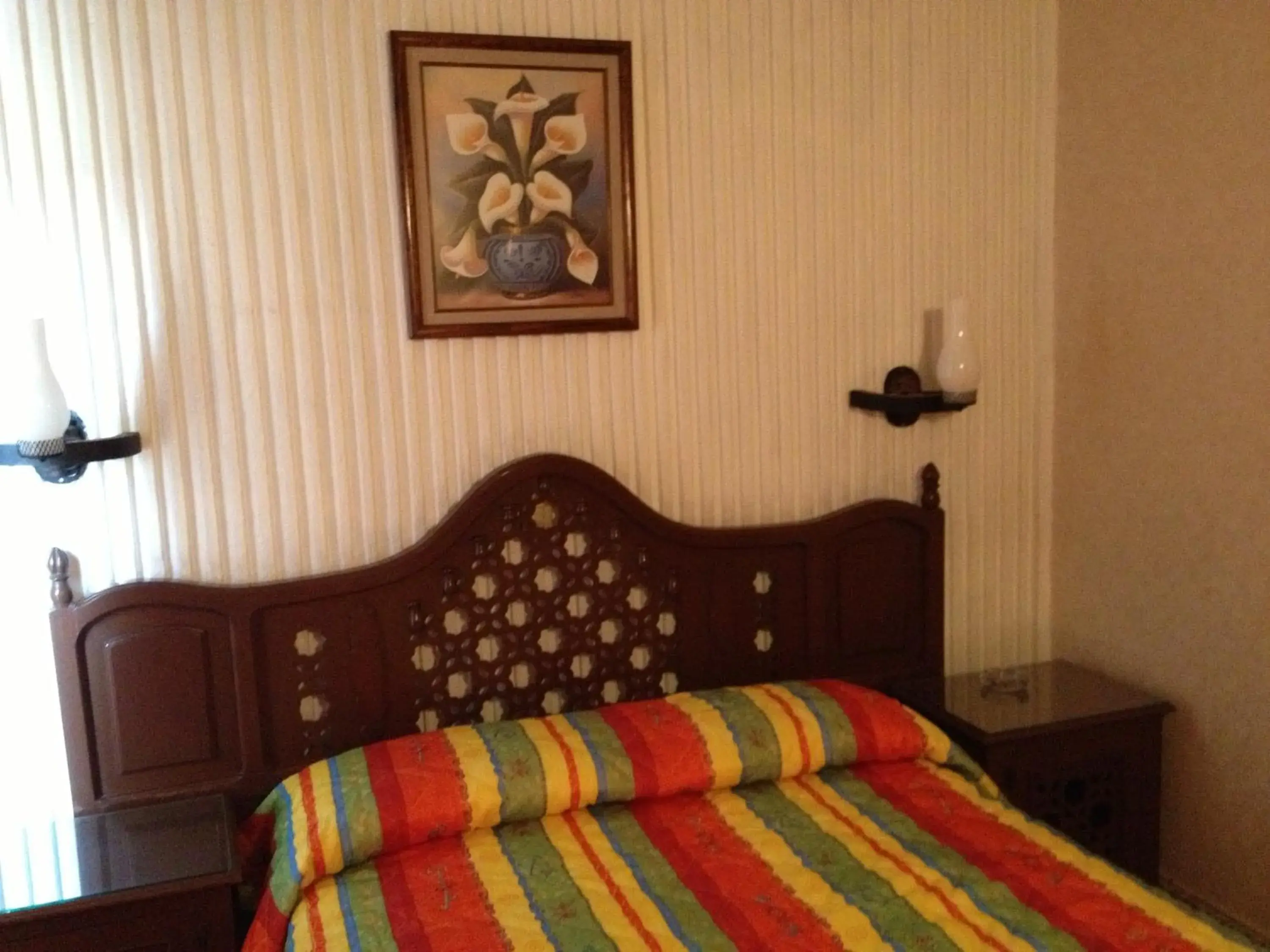 Bedroom, Bed in Hotel Gomez de Celaya