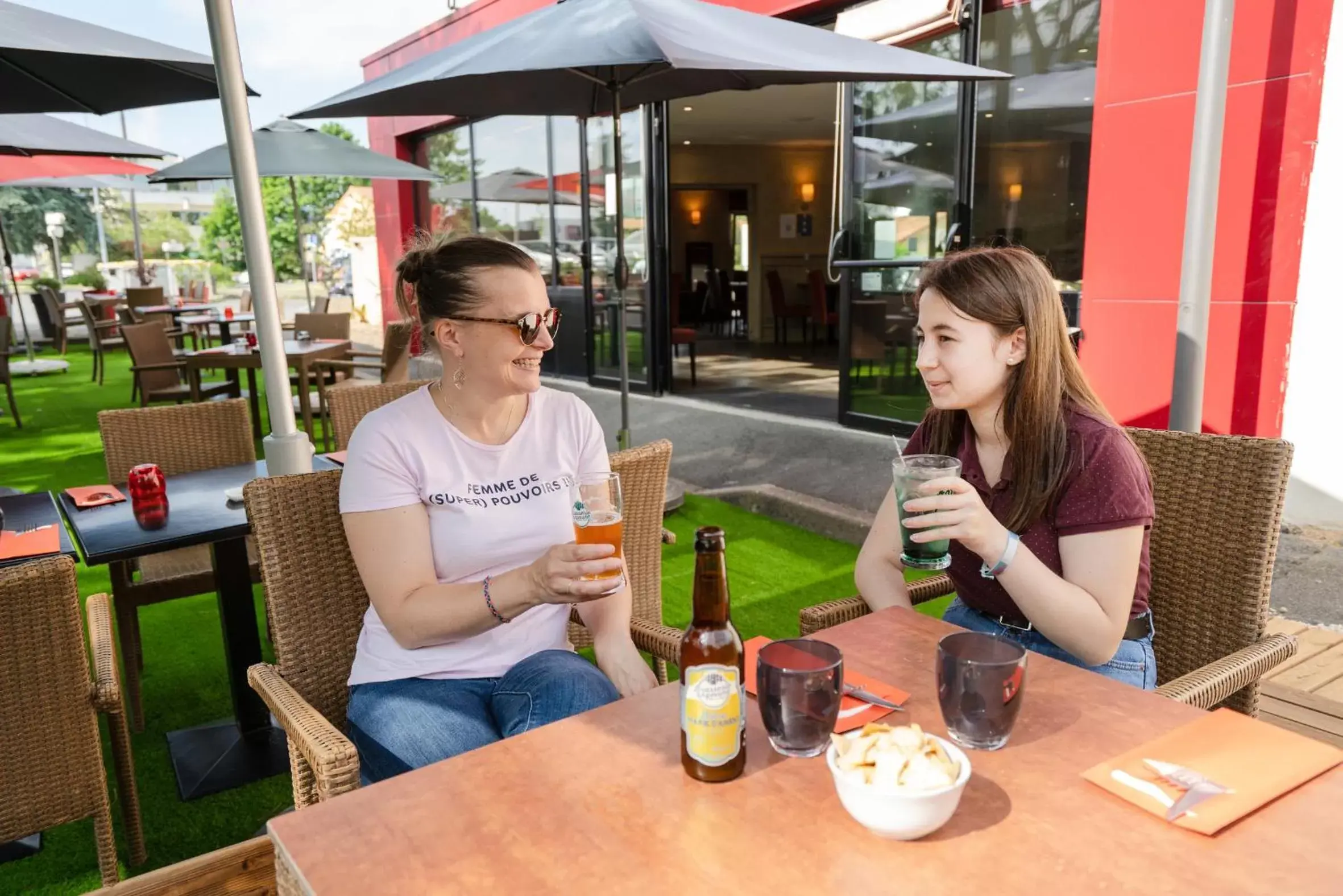 Patio in Kyriad Cholet