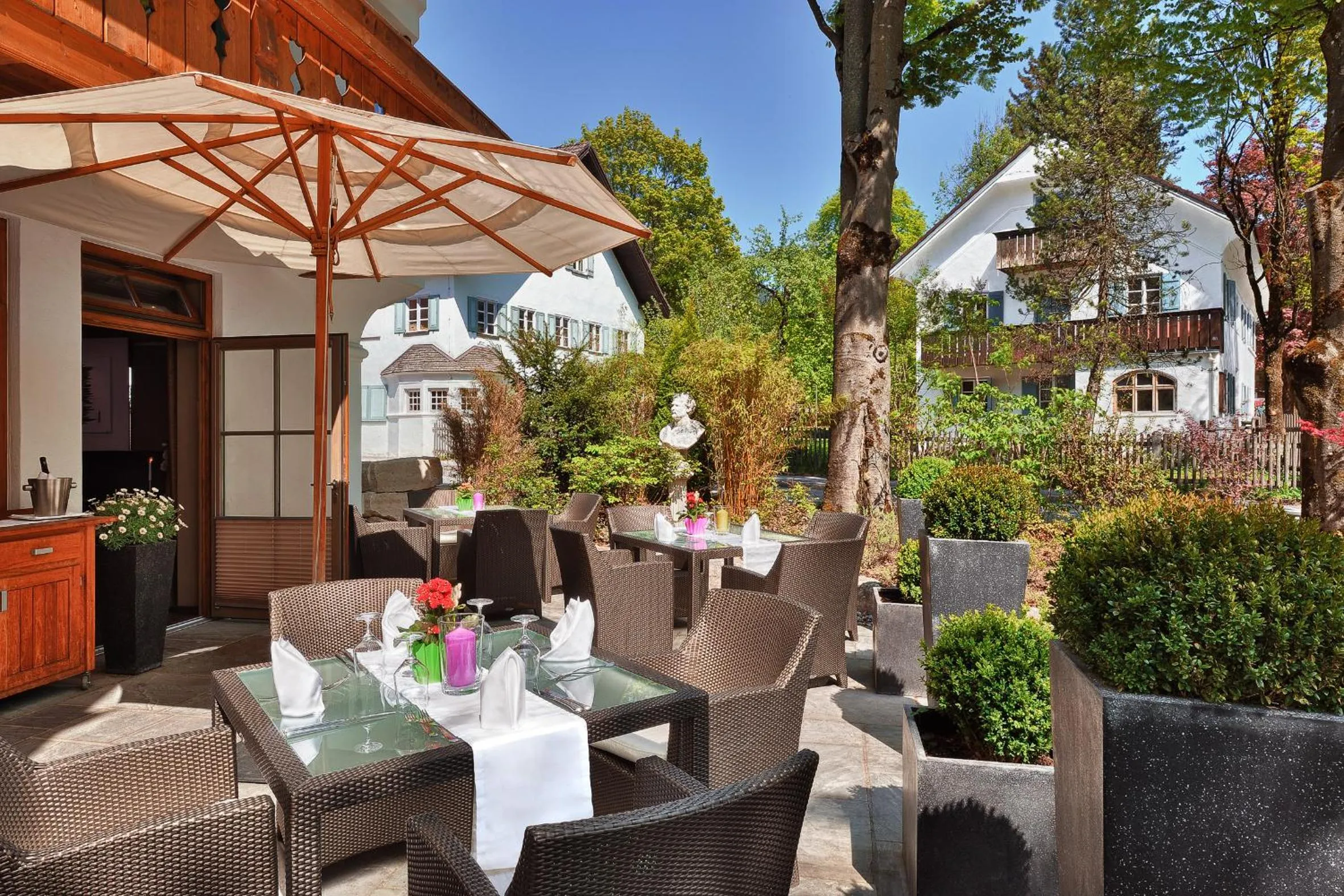 Balcony/Terrace in Hotel Maximilian