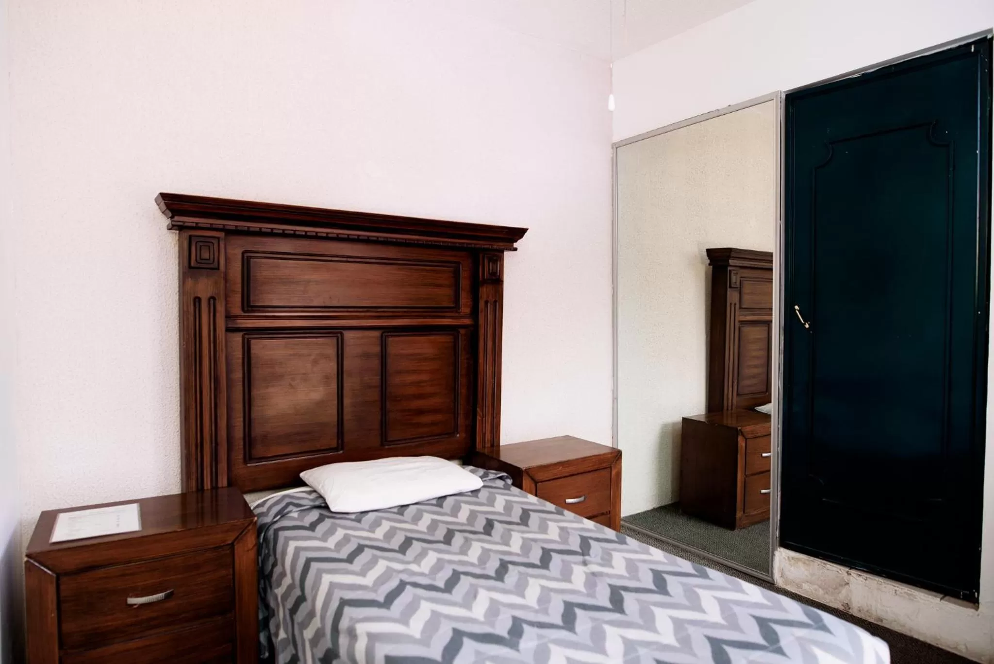 Bed in Hotel María Elena