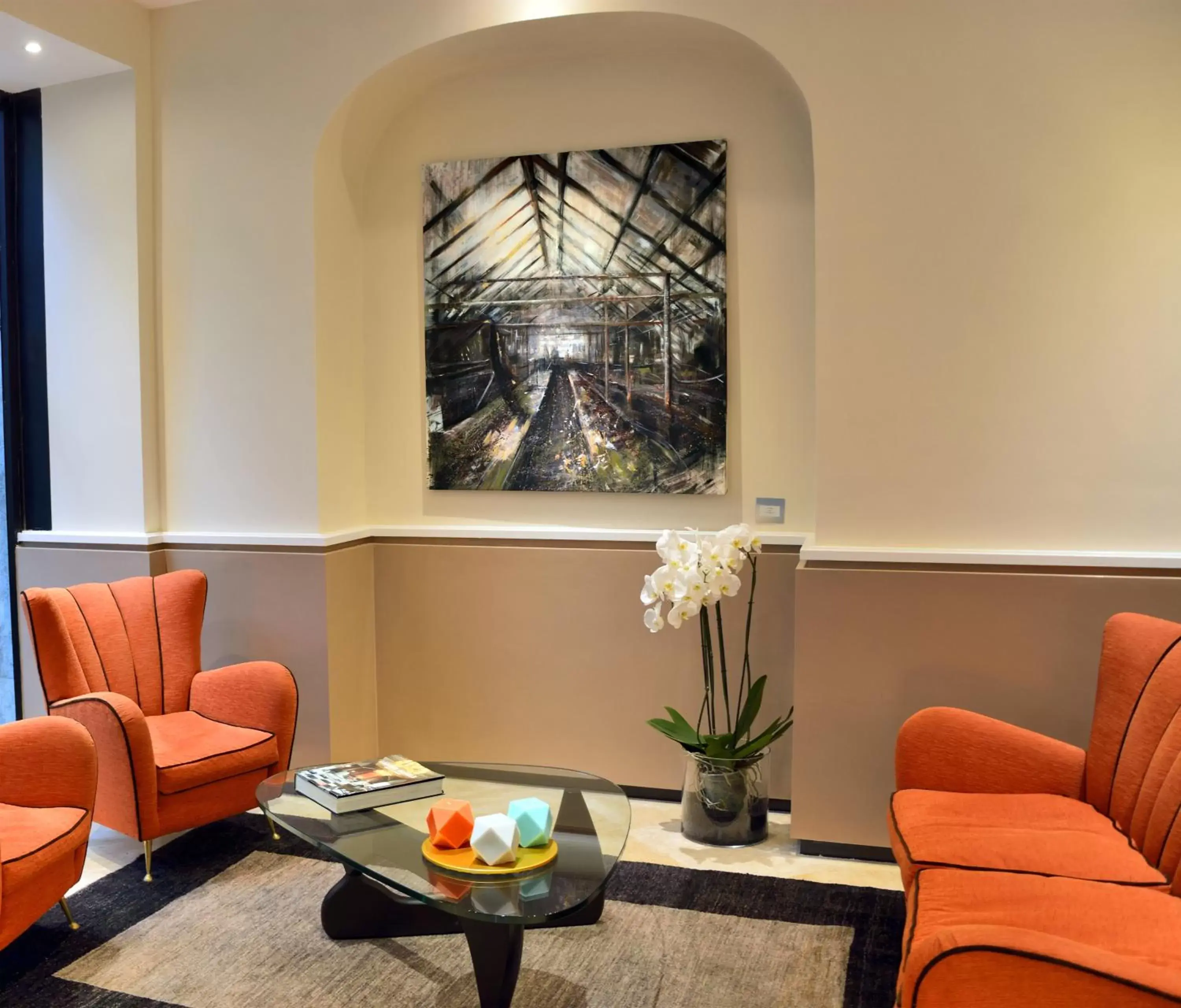 Lobby or reception in LH Hotel Lloyd Roma Lobby or reception in LH Hotel Lloyd Roma