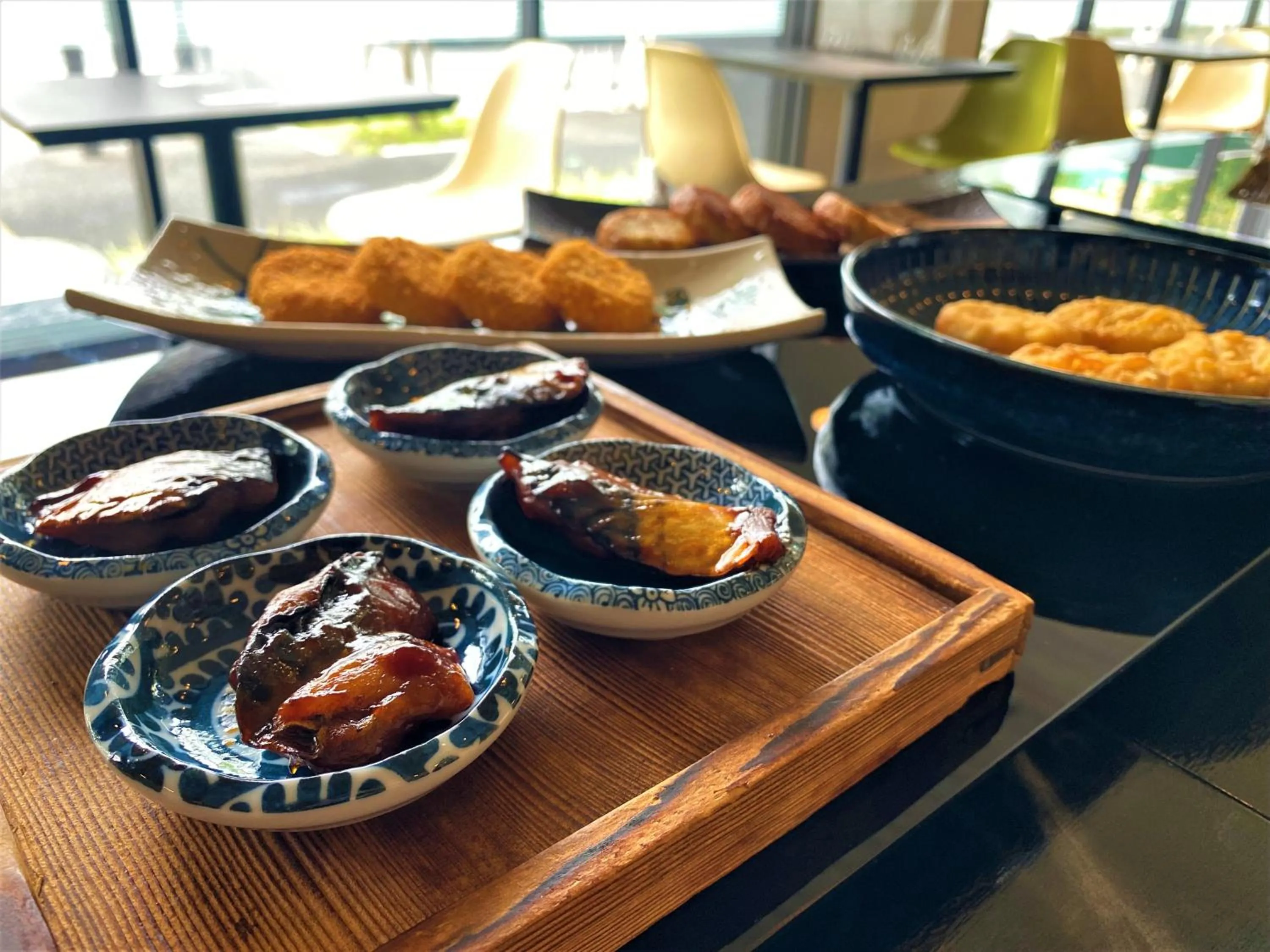 Buffet breakfast in Green Rich Hotel Kyoto Station South (Artificial hot spring Futamata Yunohana)