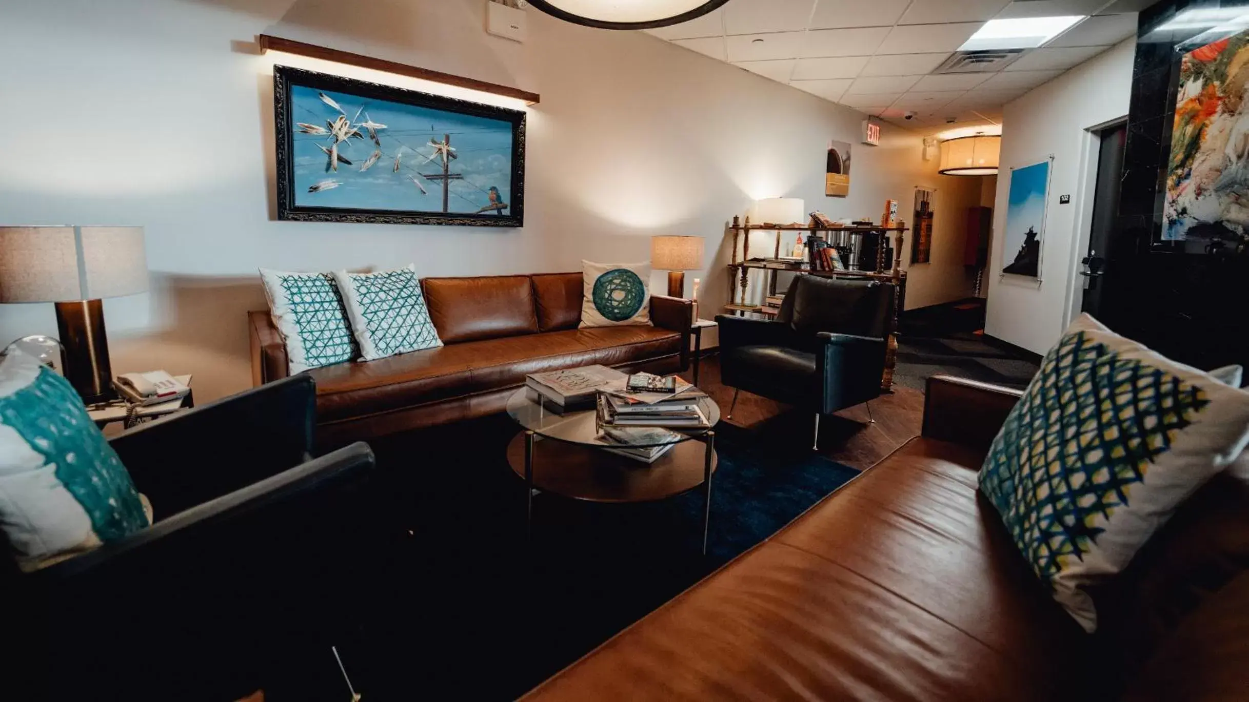 Lobby or reception, Seating Area in Feather Factory Hotel