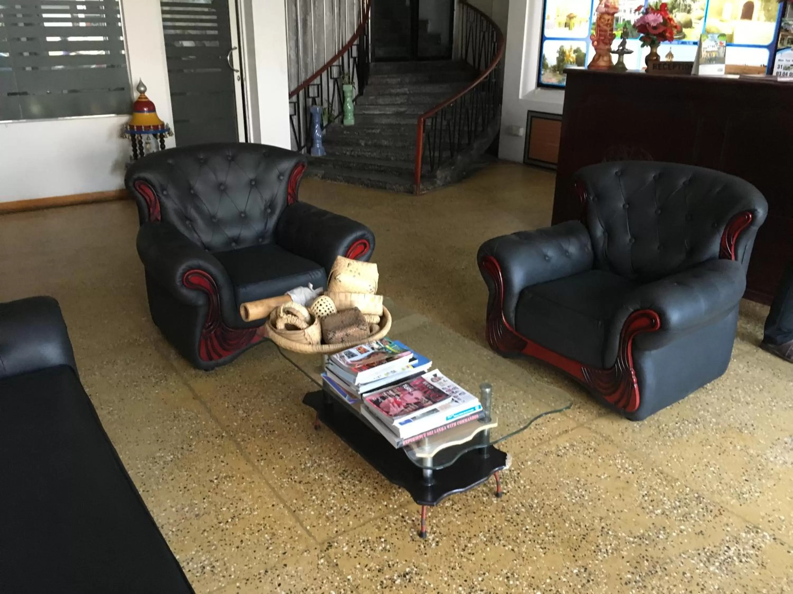 Lobby or reception in Gnaanams Hotel and Restaurant