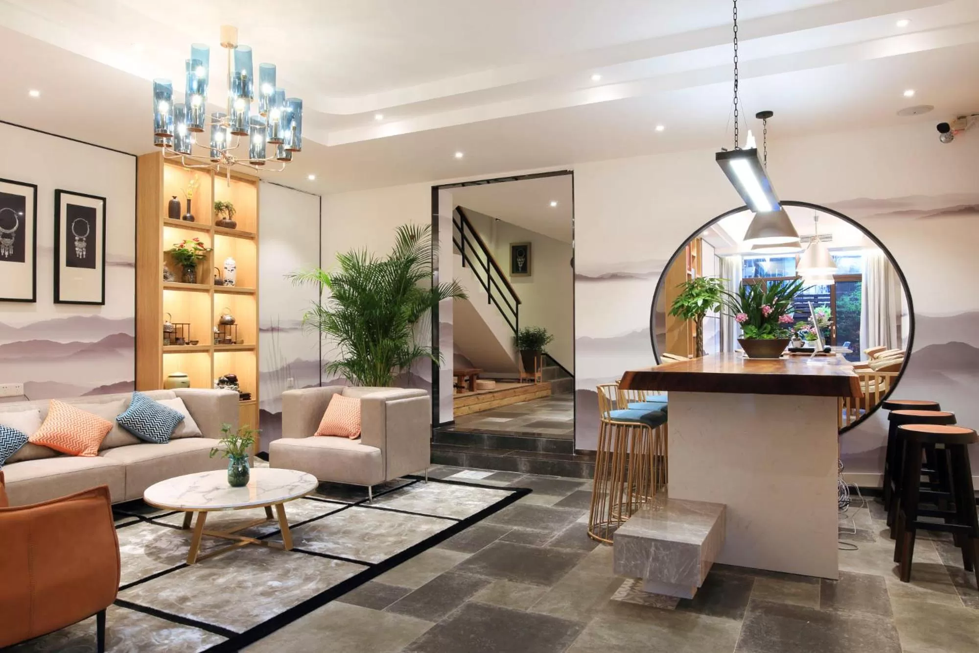 Lobby or reception in Li River Resort Villa Hotel