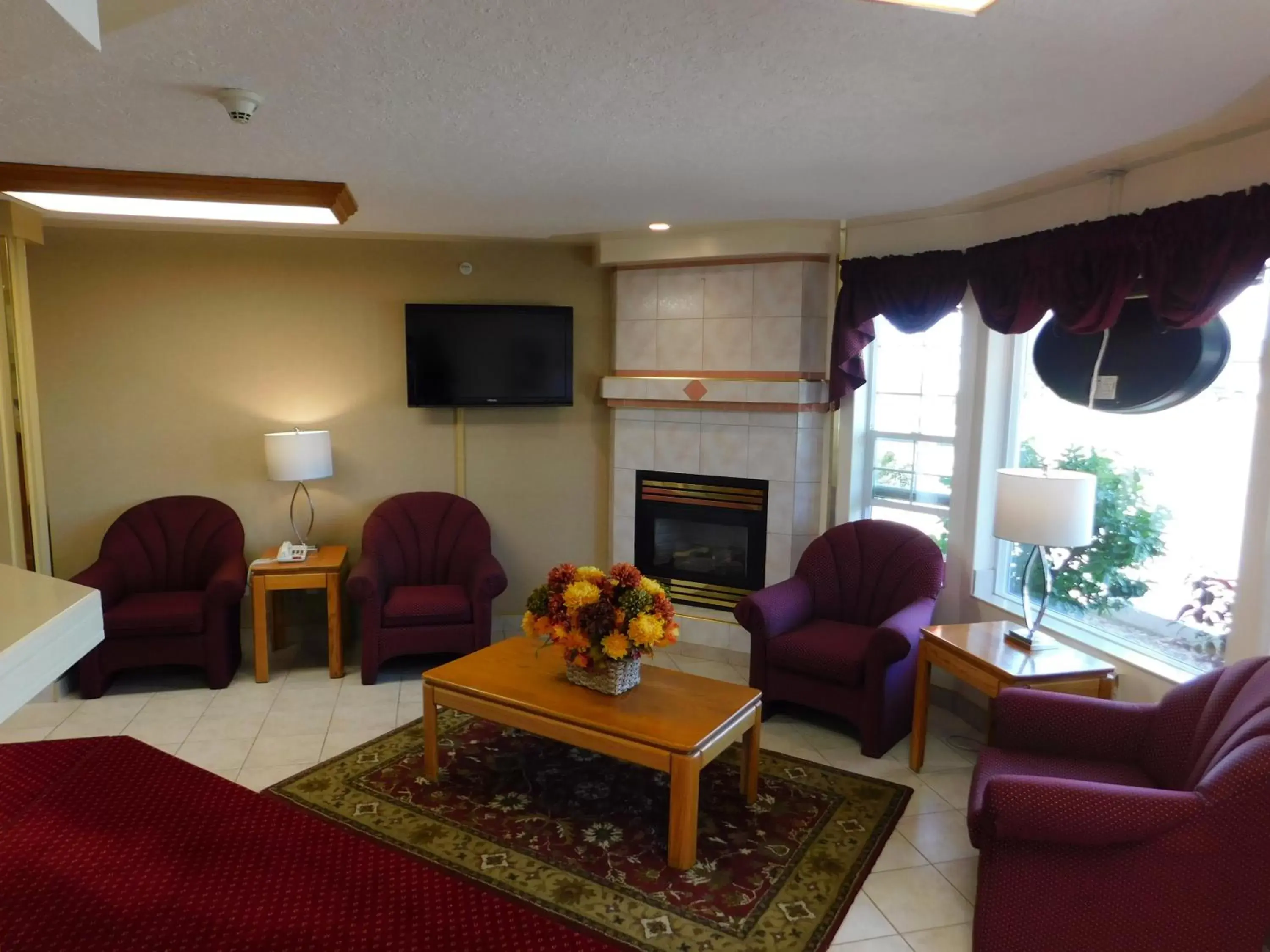 Lobby or reception, Seating Area in Western Budget Motel #1 Leduc/Nisku