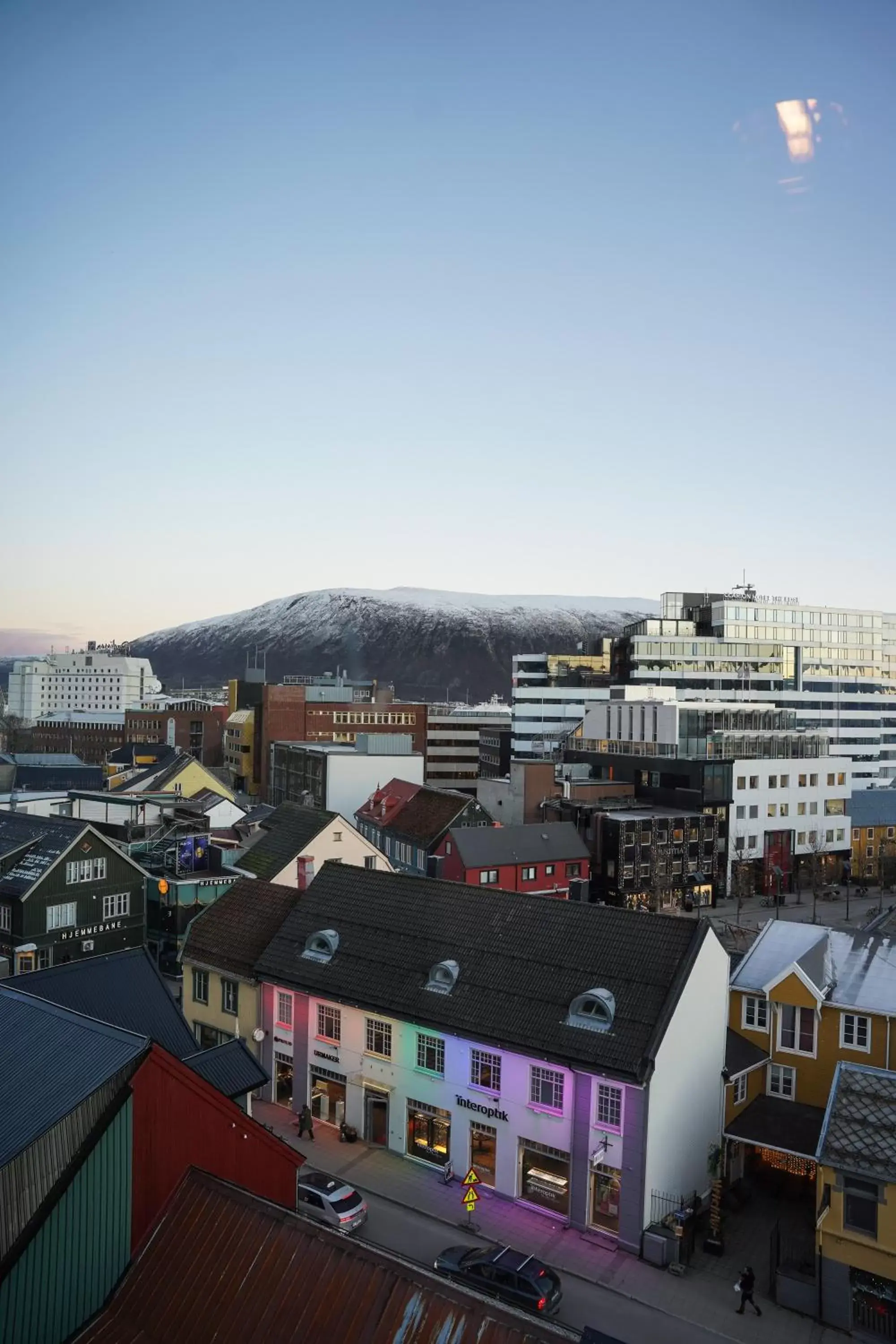 City view in Comfort Hotel Xpress Tromsø