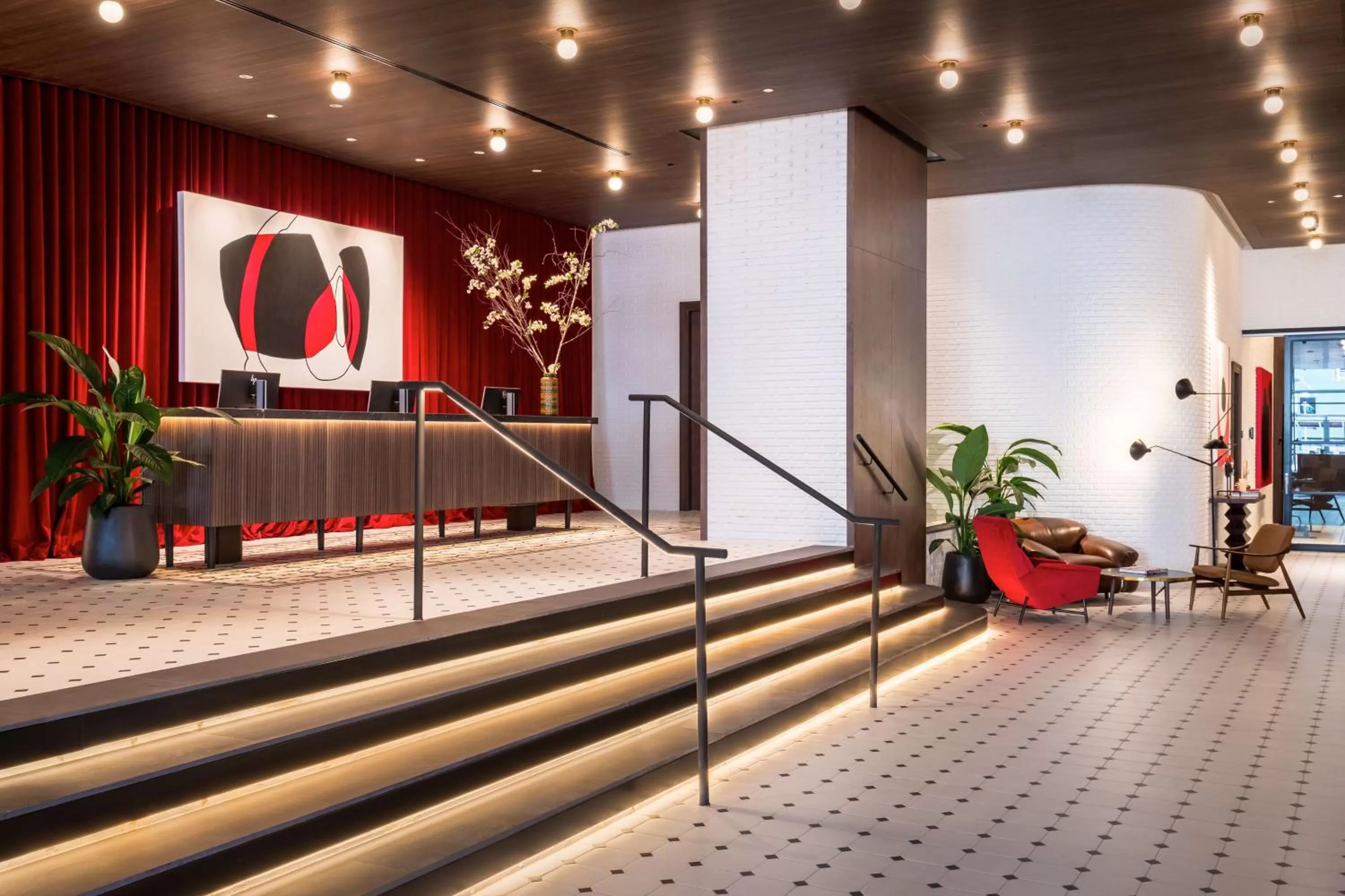 Lobby or reception in Canopy by Hilton Madrid Castellana