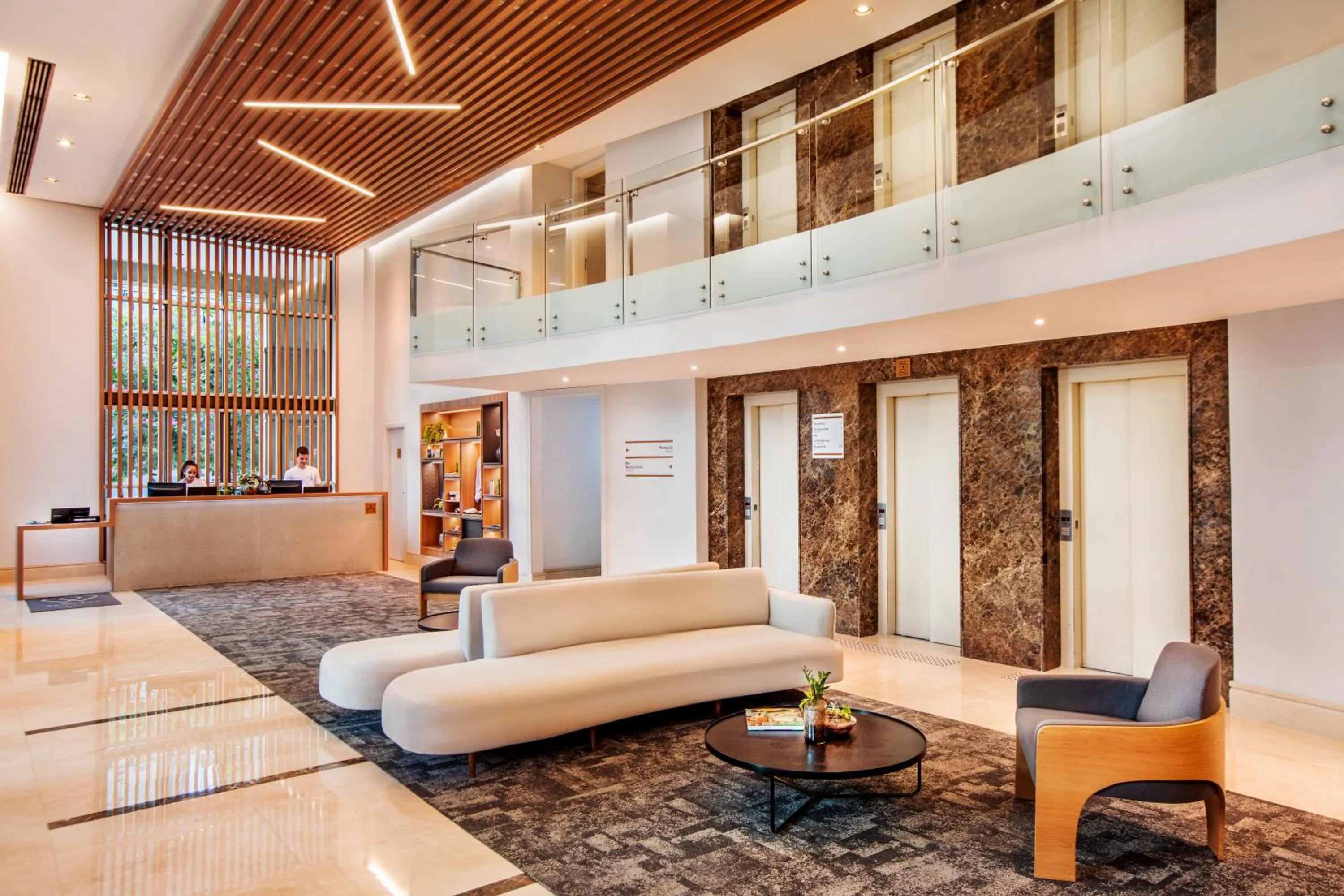 Lobby or reception in INNSiDE by Meliá São Paulo Iguatemi