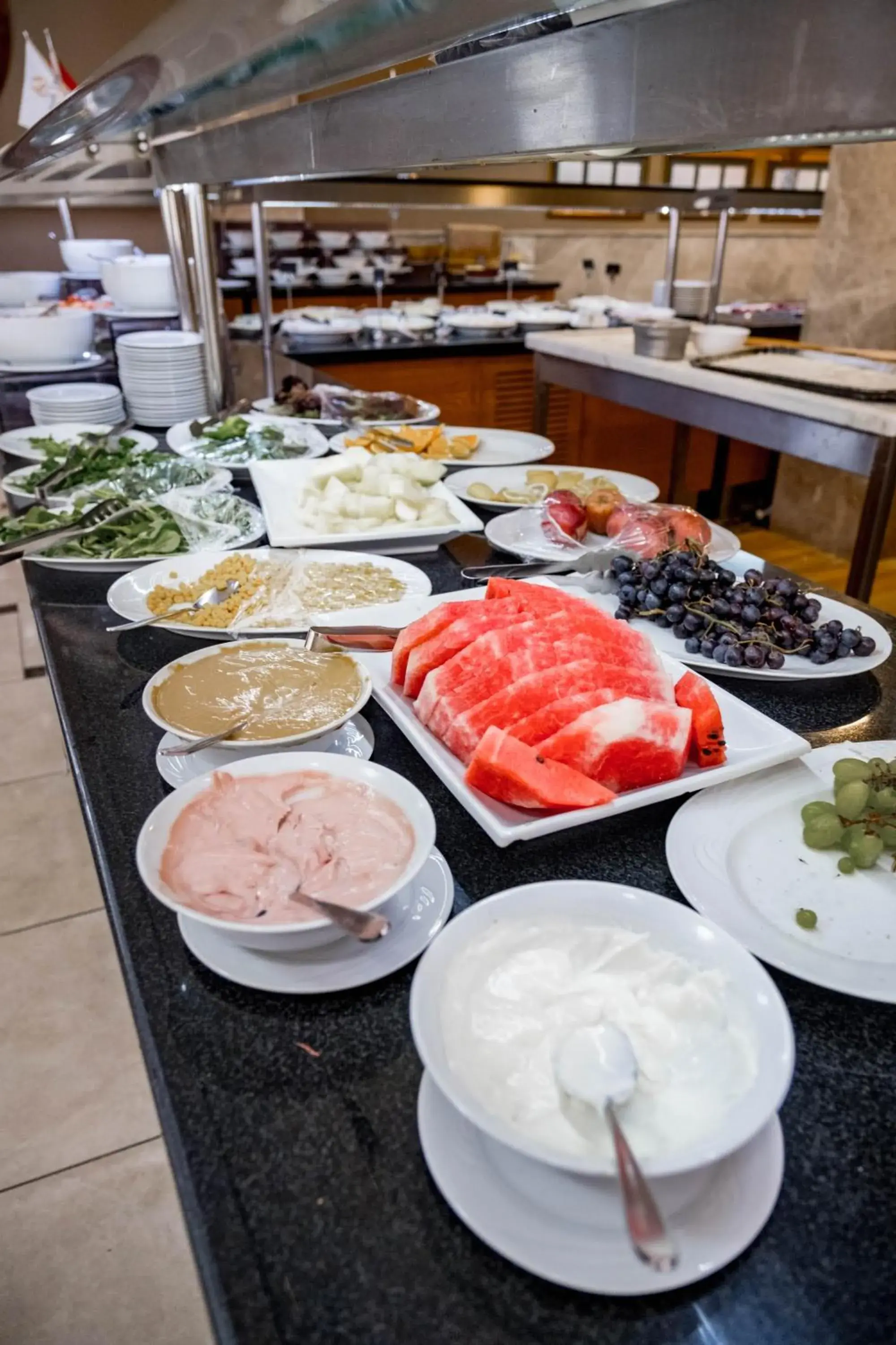 Buffet breakfast, Food in Selcuk Hotel Sems-i Tebrizi