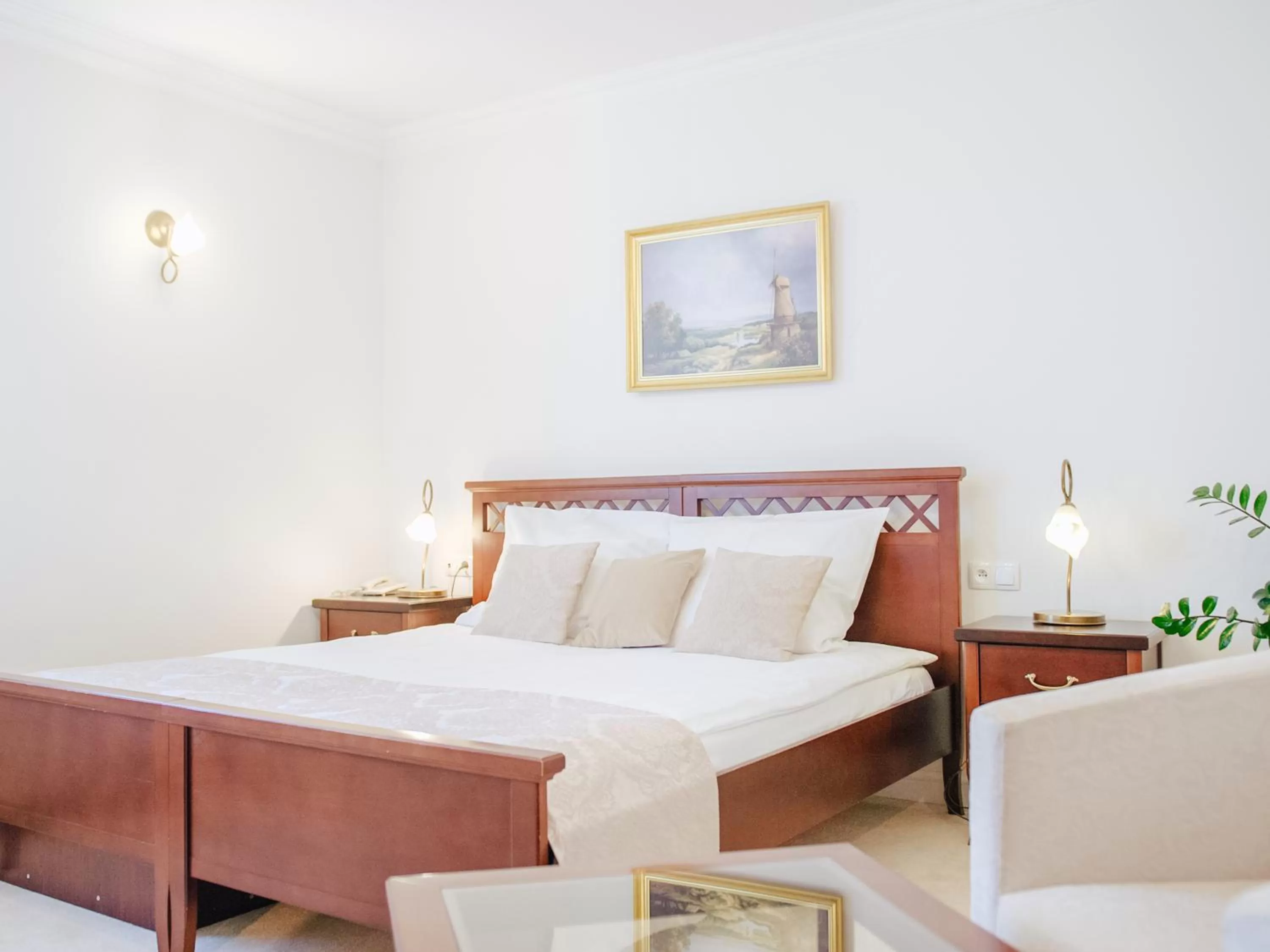 Bed in Hotel Koloseum