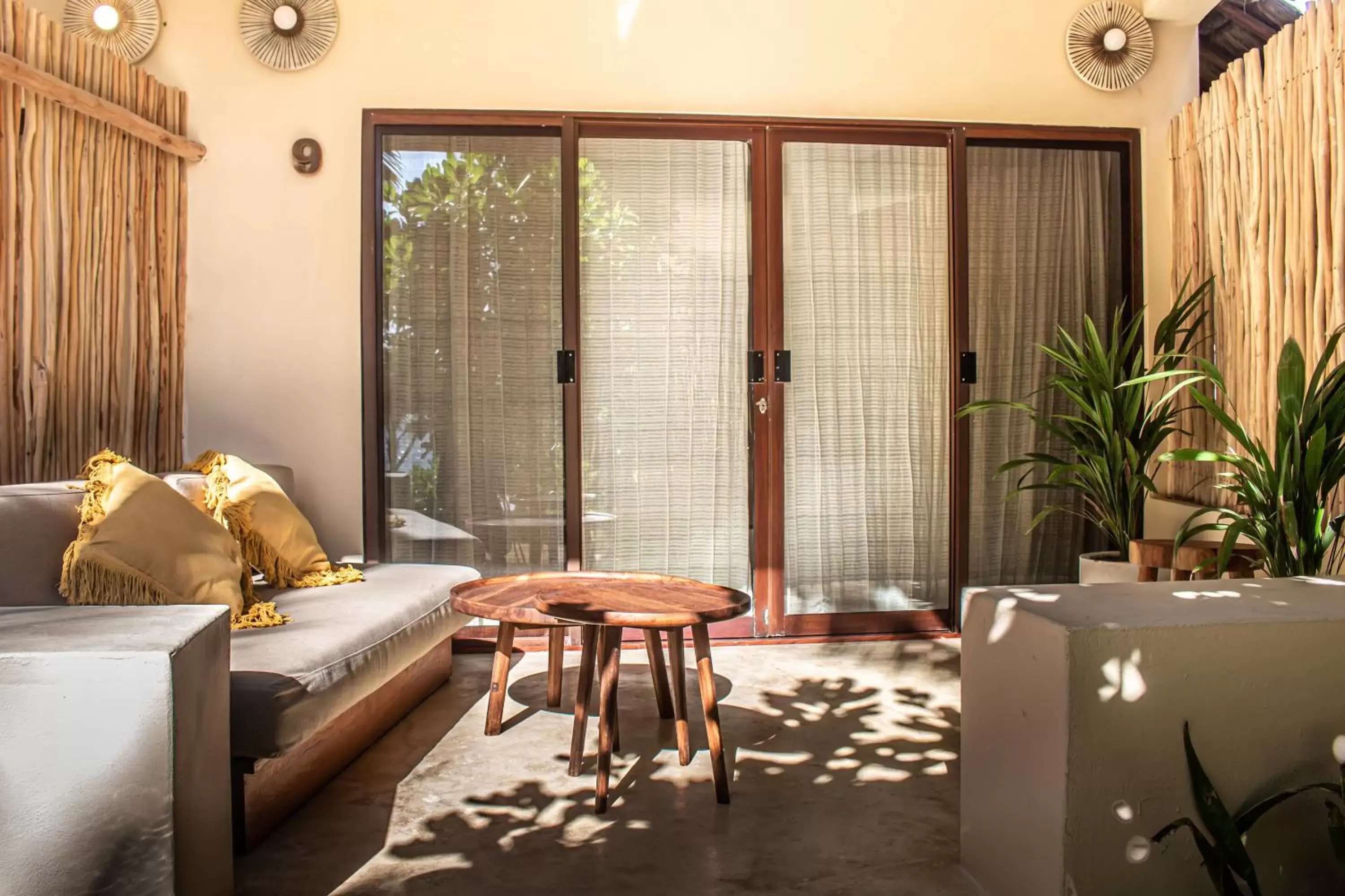 Living room in Dune Boutique Hotel located at the party zone