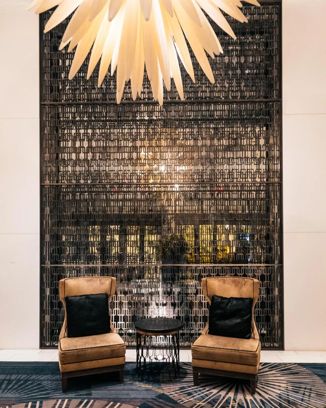 Lobby or reception in Fairmont Hotel Vancouver