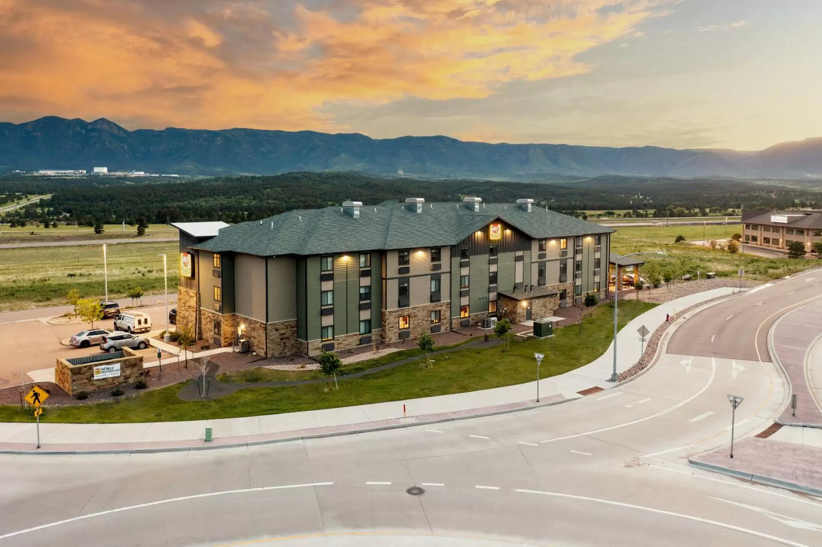 Property building in My Place Hotel-Colorado Springs,CO