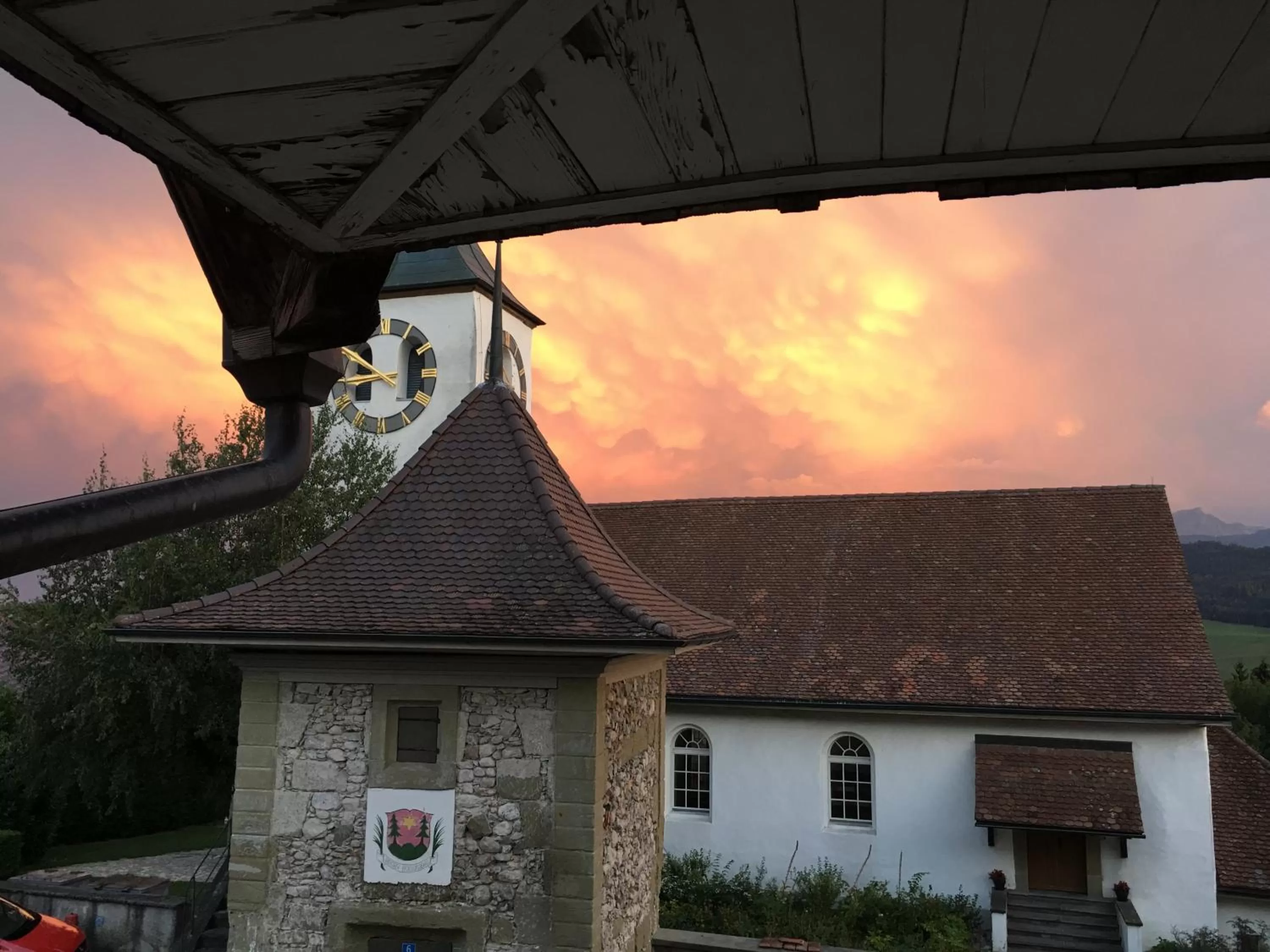 Sunset, Property Building in B&B Bären