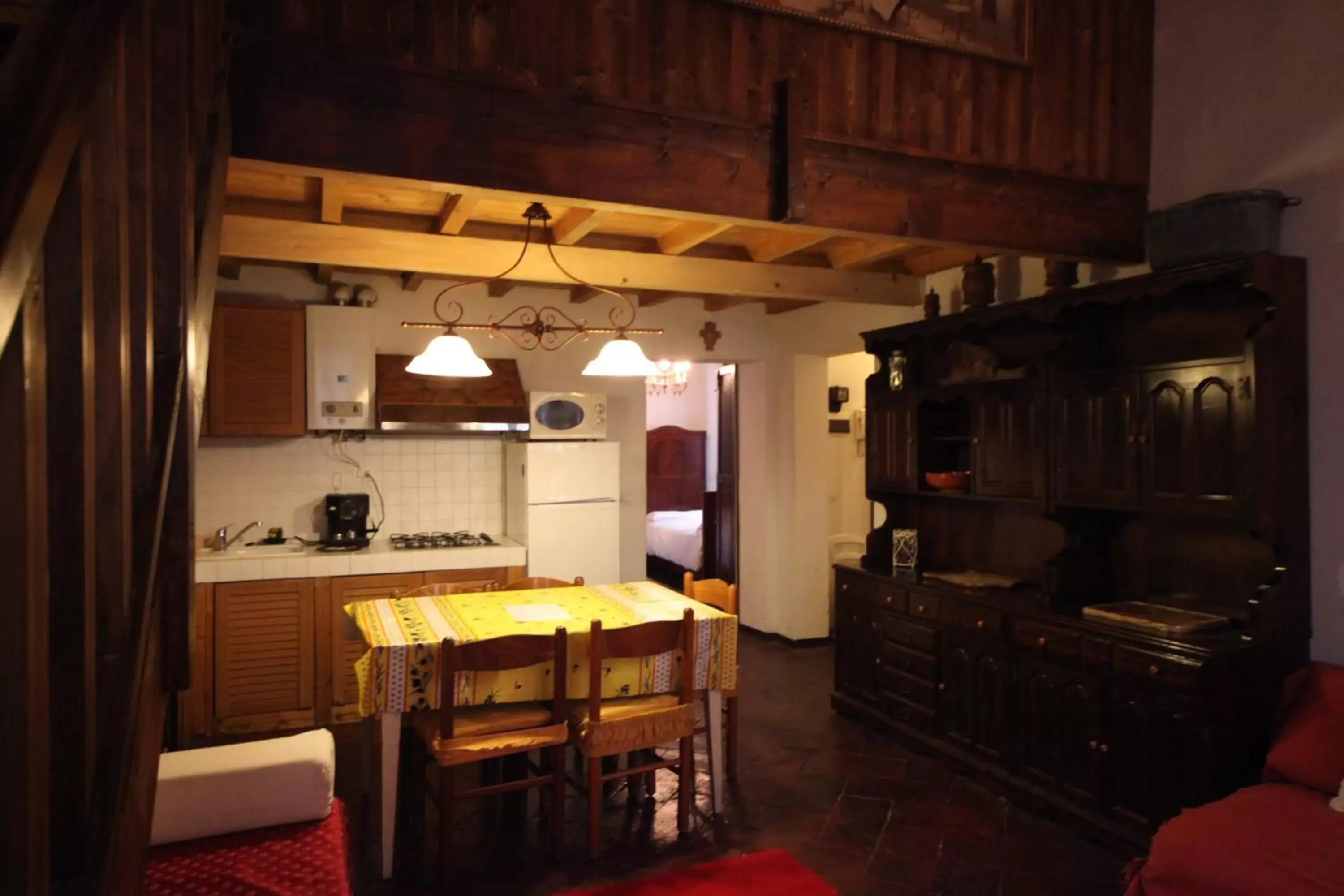 Dining area, Kitchen/Kitchenette in Antica Corte Milanese