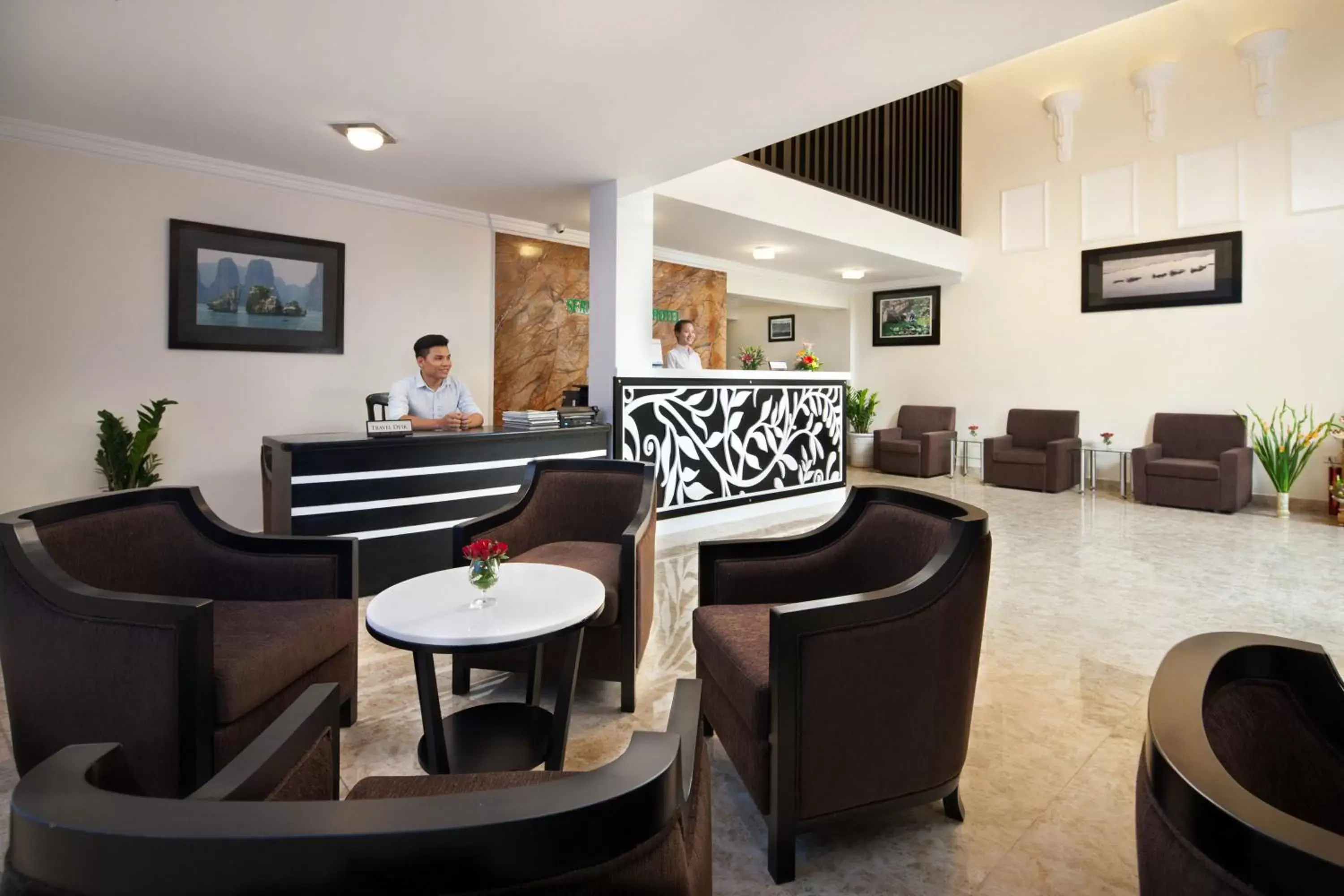 Lobby or reception in Serenity Villa Hotel