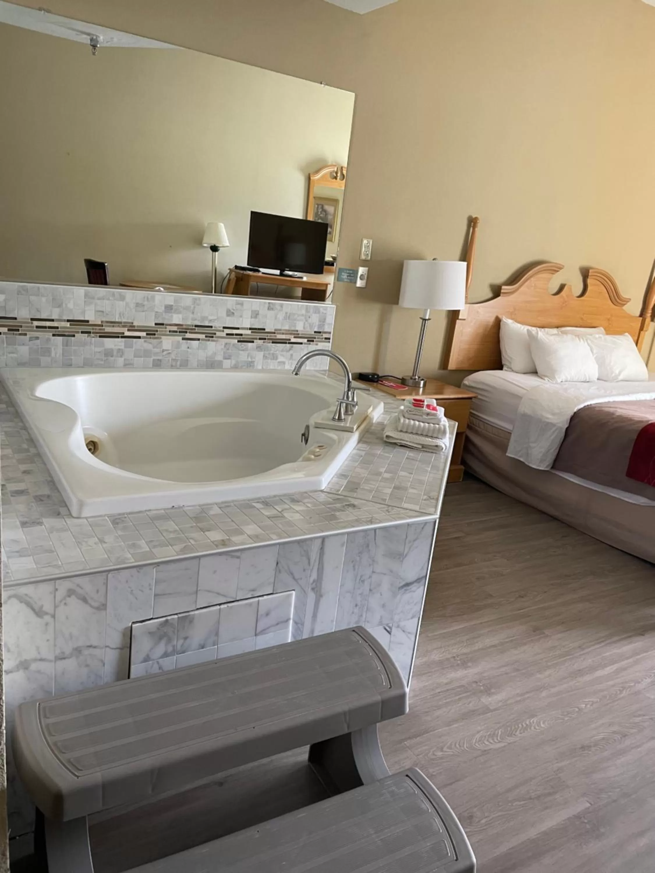 Hot Tub, Bed in Econo Lodge Newport Smoky Mountains Gateway