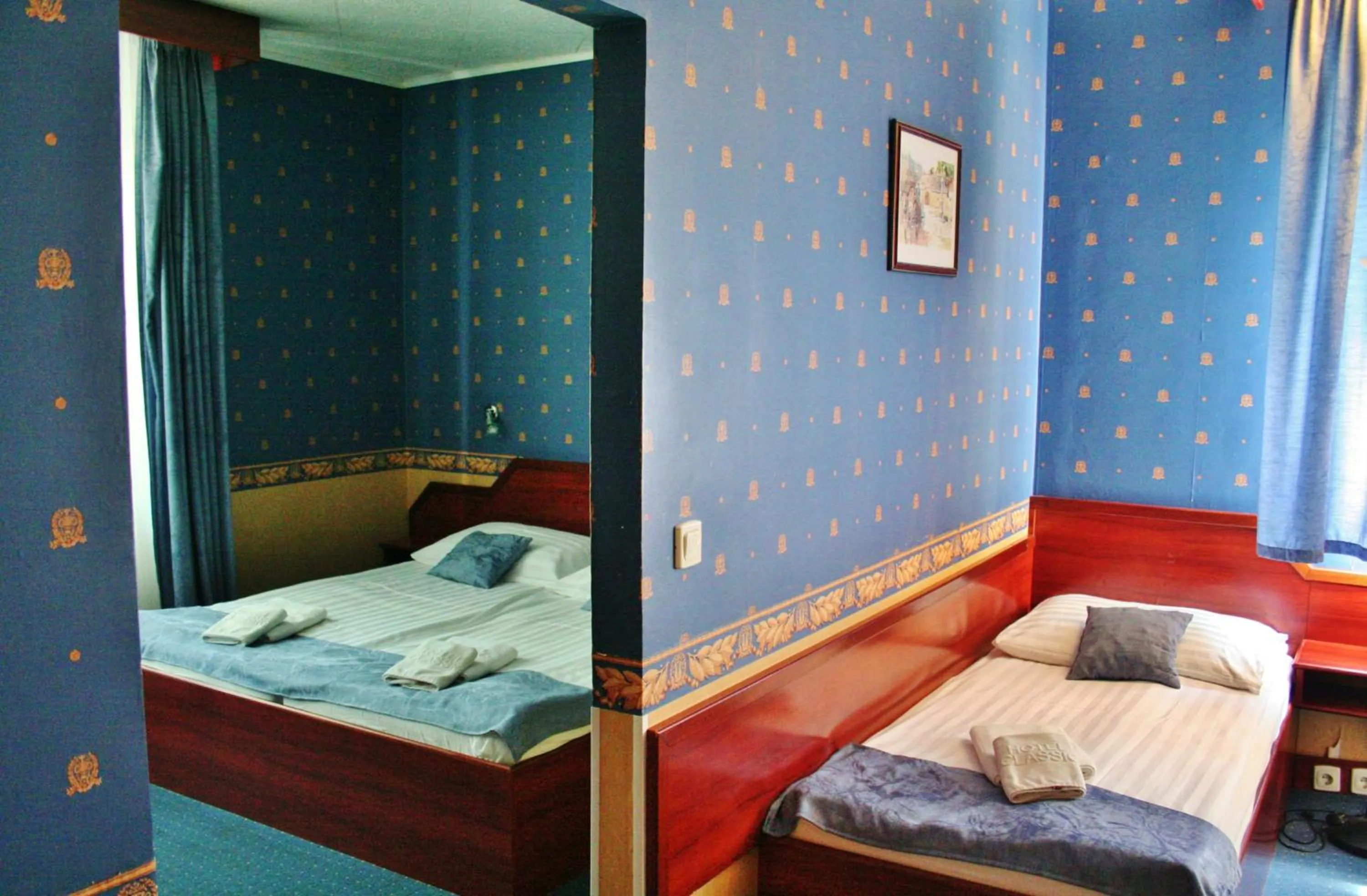 Bed in Classic Hotel