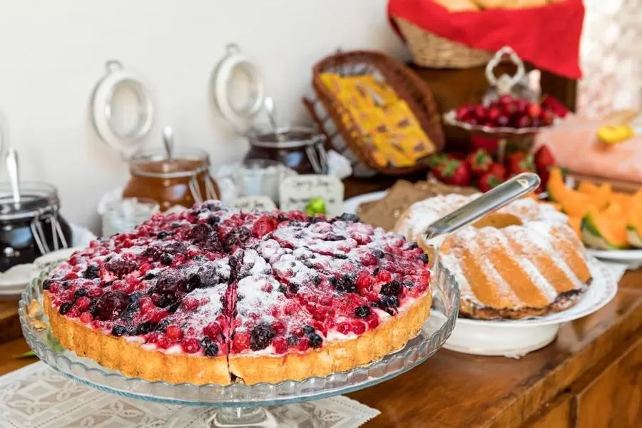 Food close-up in Villa Albertina