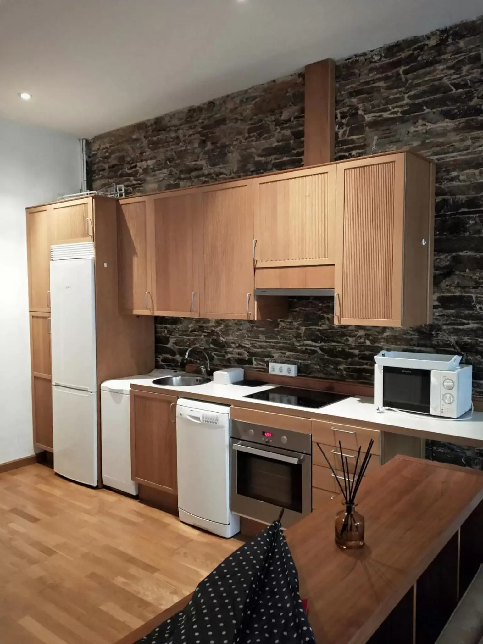 Kitchen/Kitchenette in APARTAMENTOS ARMANYA 3