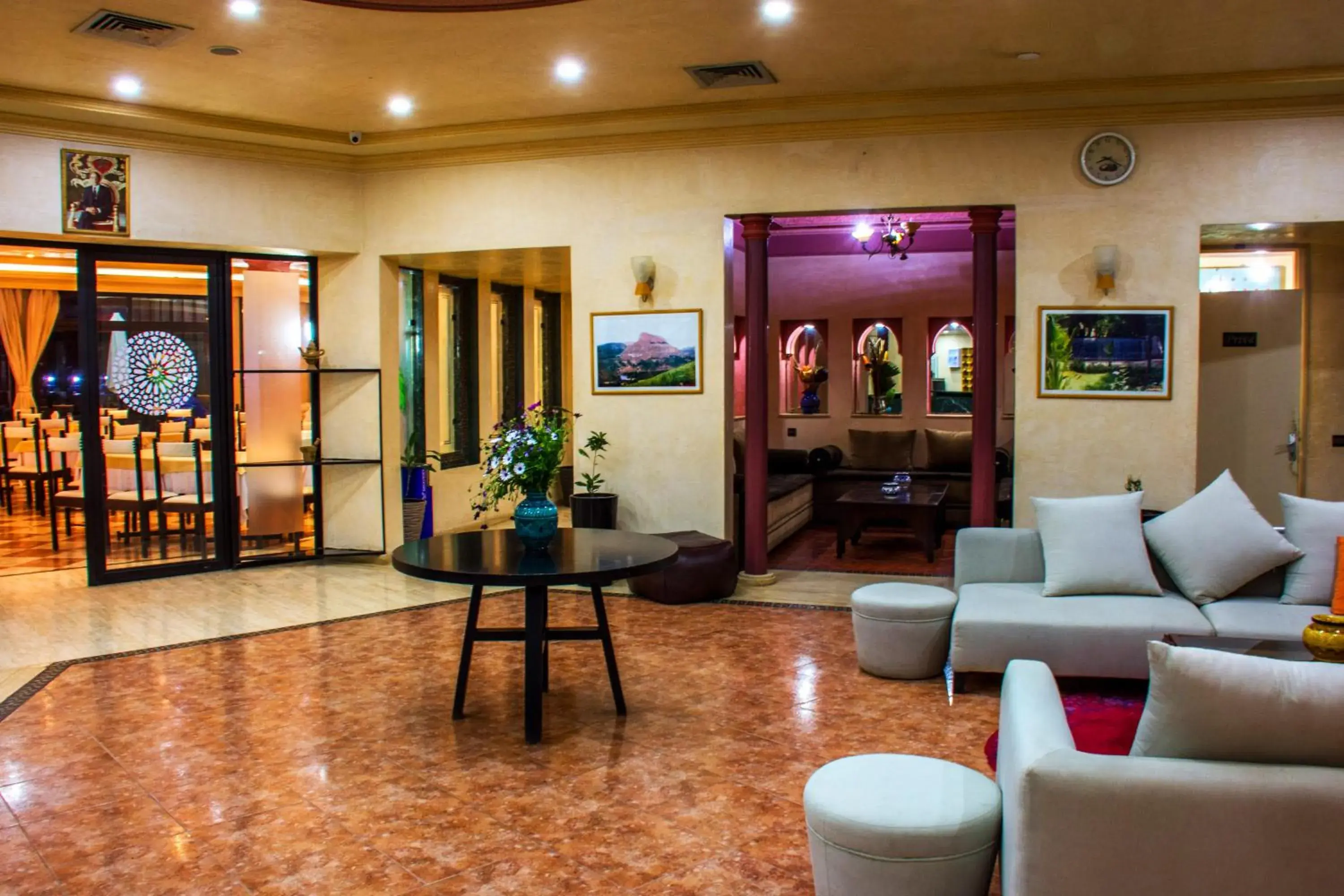 Lobby/Reception in Hotel Ouzoud Beni Mellal