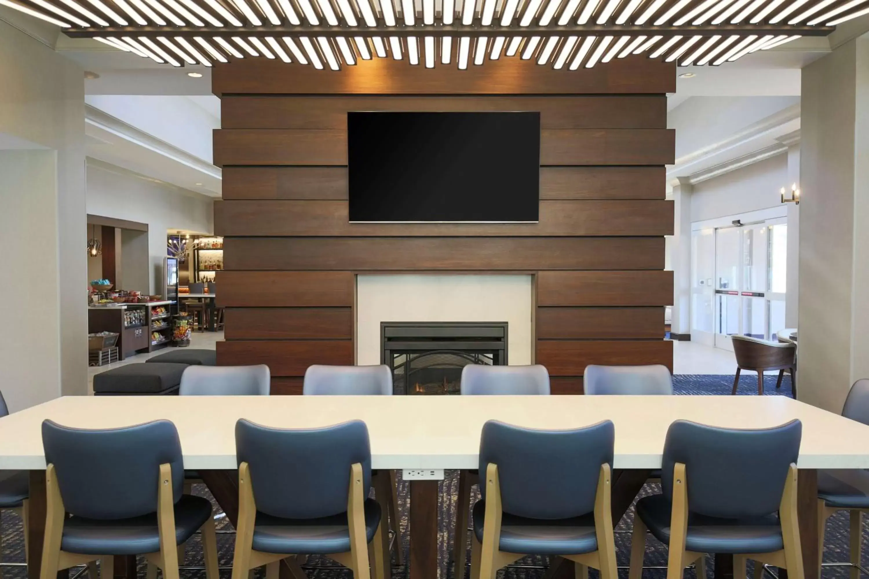 Lobby or reception in Hilton Garden Inn Melville Lobby or reception in Hilton Garden Inn Melville