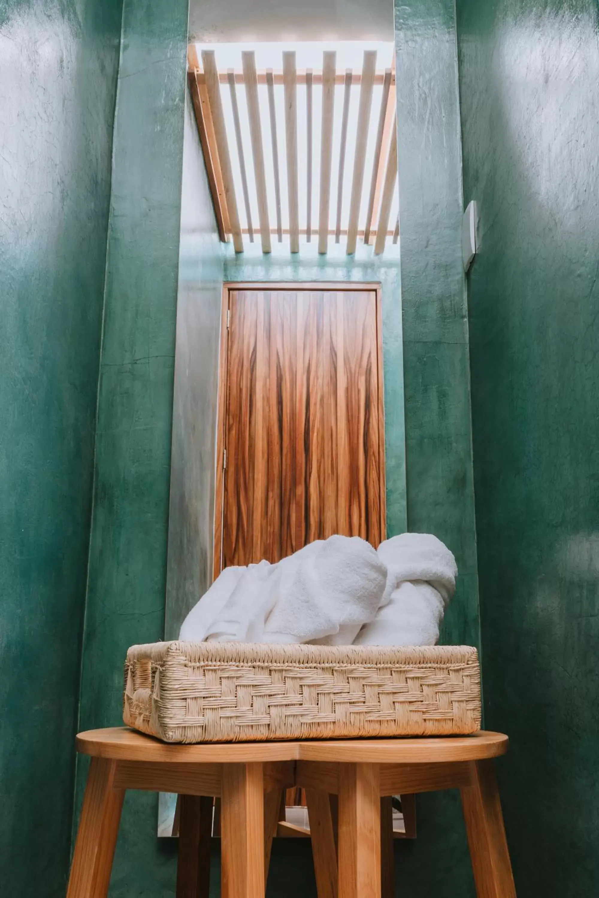 towels in Hotel Casa de Arte Gallery and Pool