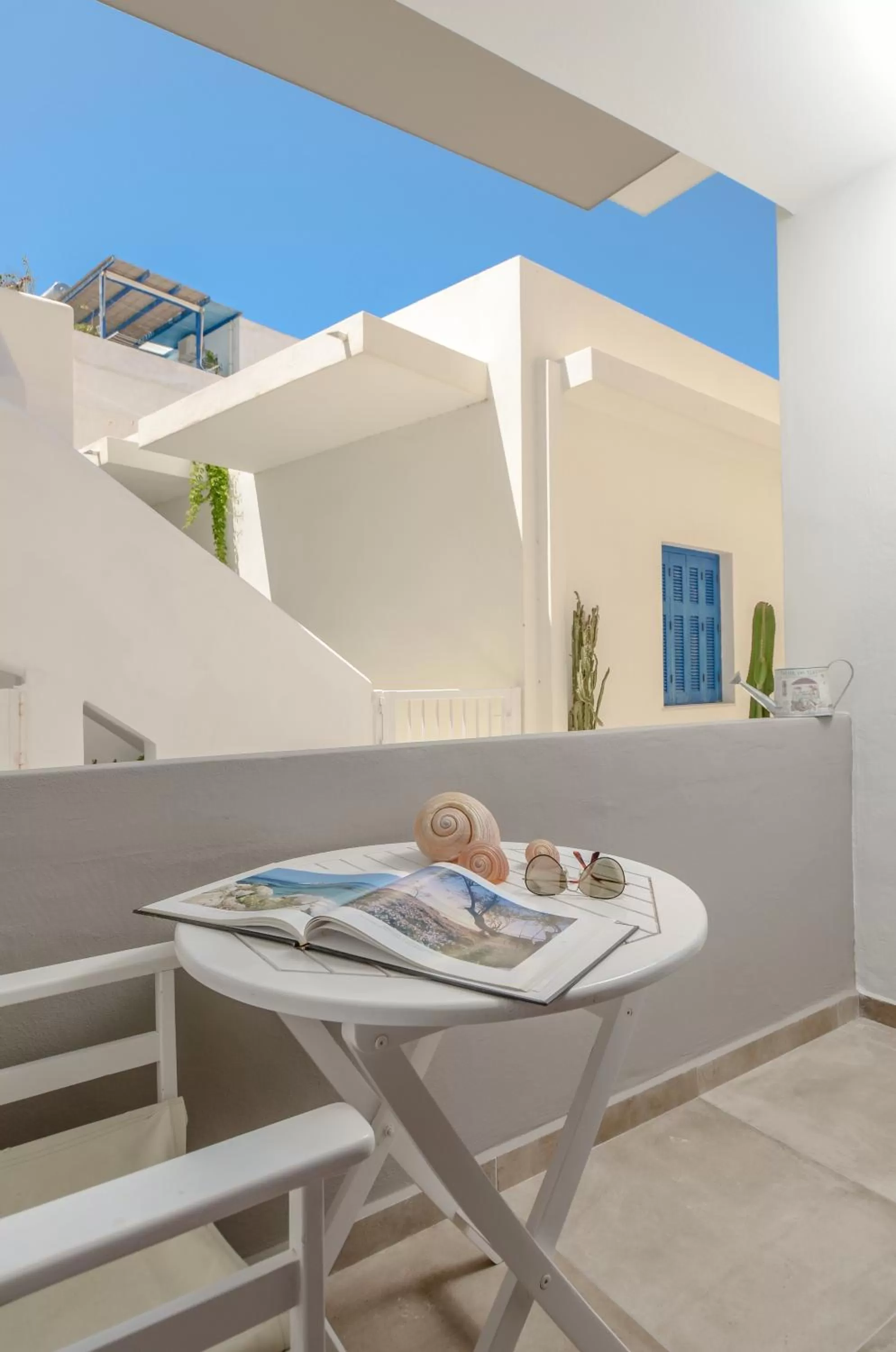 Balcony/Terrace in Panormos Hotel and Studios