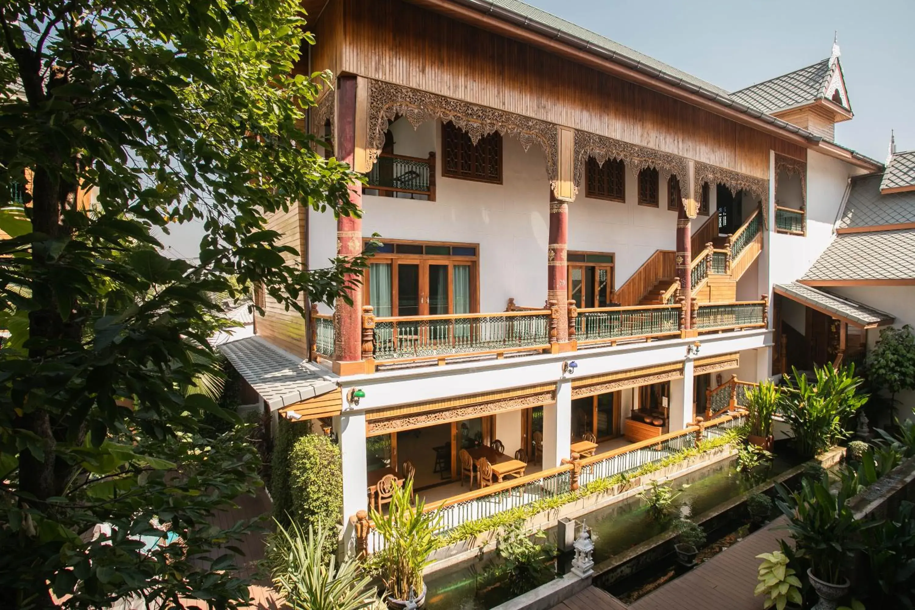 Balcony/Terrace, Property Building in Pingviman Hotel