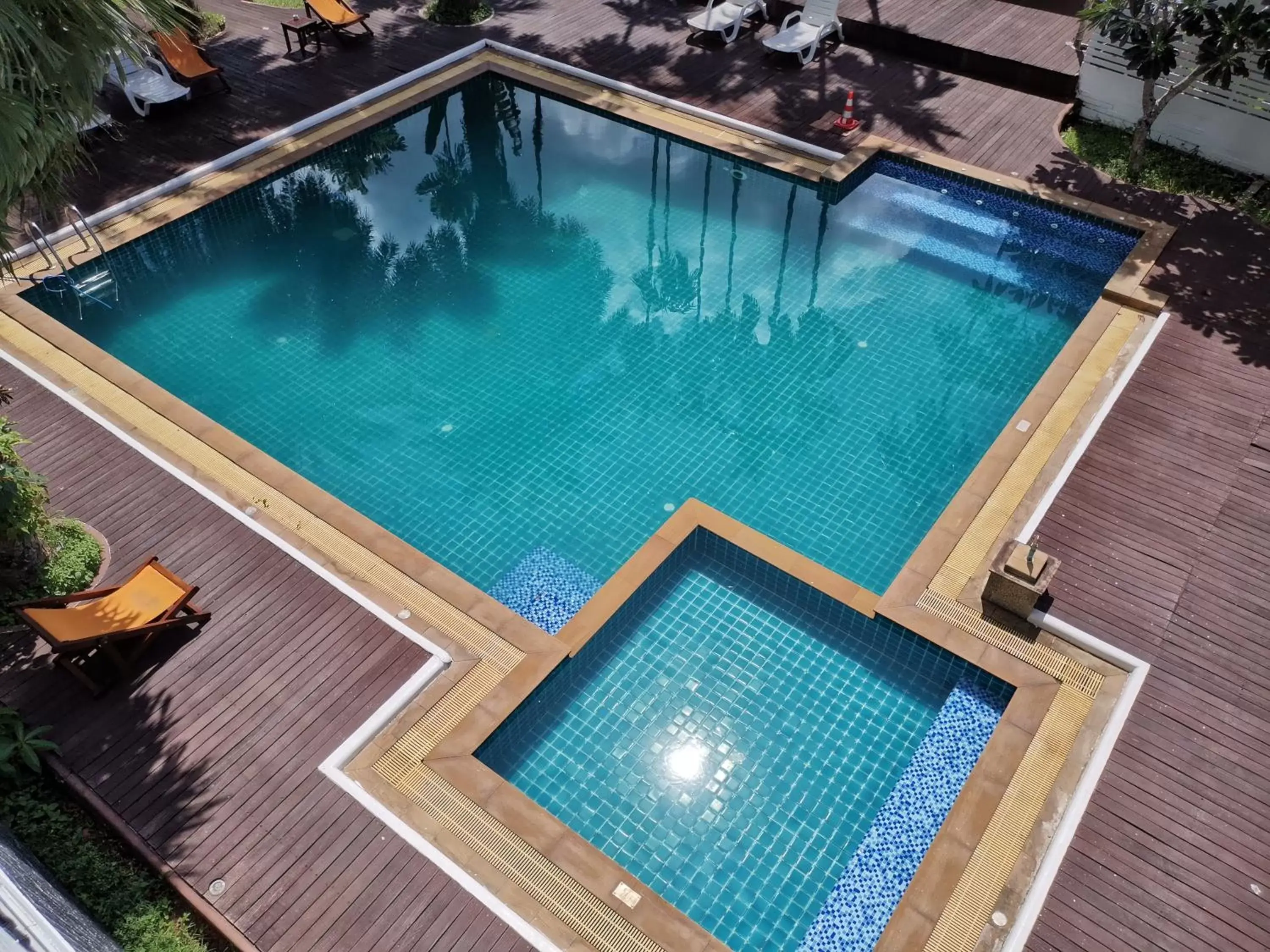 Swimming pool, Pool View in Dee Andaman Hotel