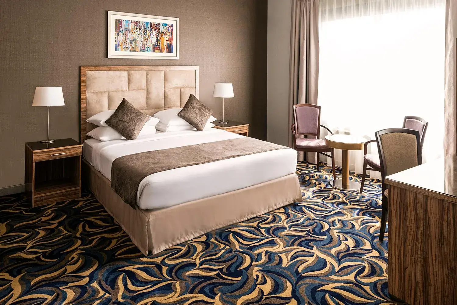 Bedroom, Bed in Emirates Plaza Hotel Bedroom, Bed in Emirates Plaza Hotel