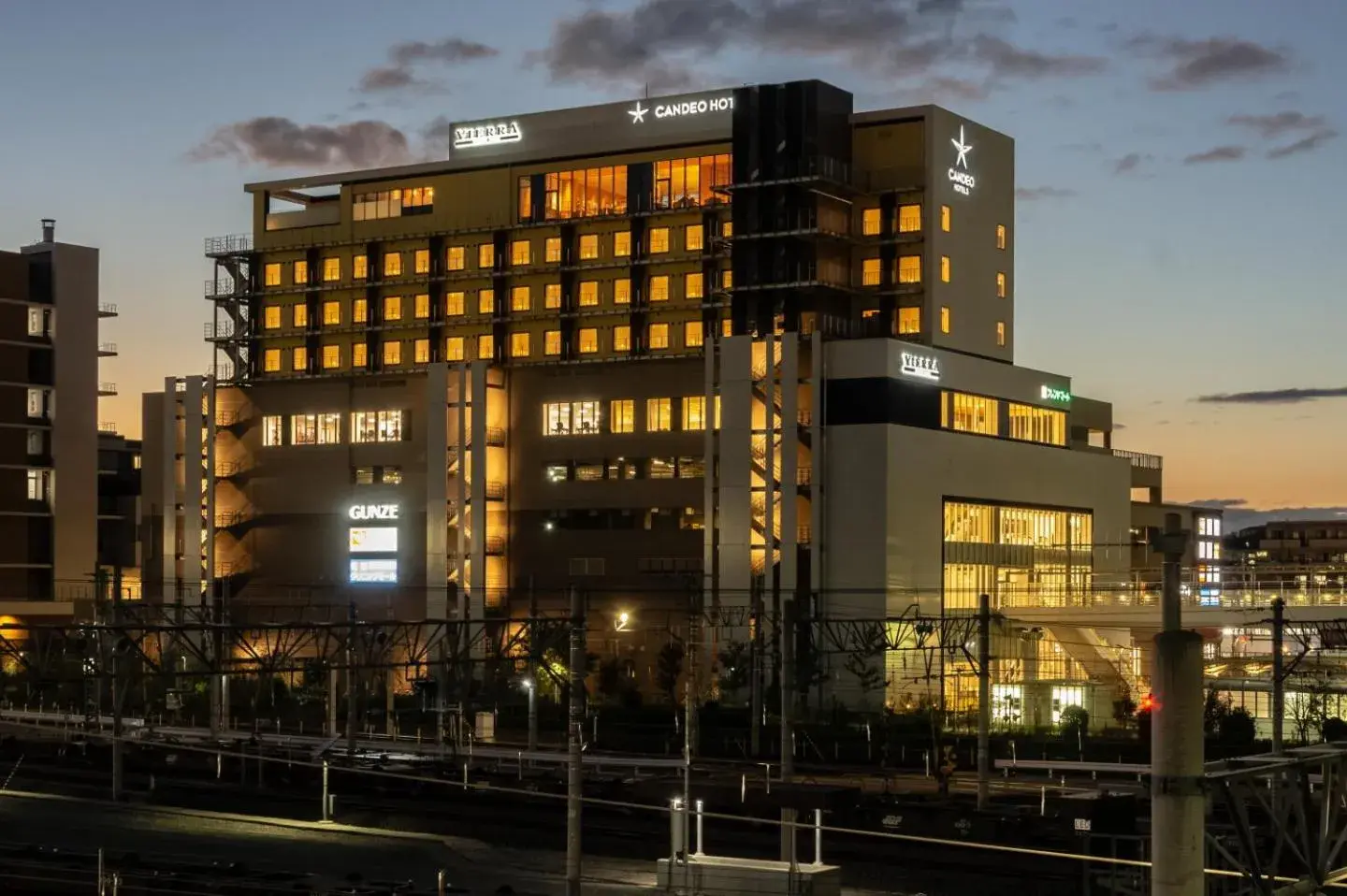 Property building in Candeo Hotels Osaka Kishibe Property building in Candeo Hotels Osaka Kishibe