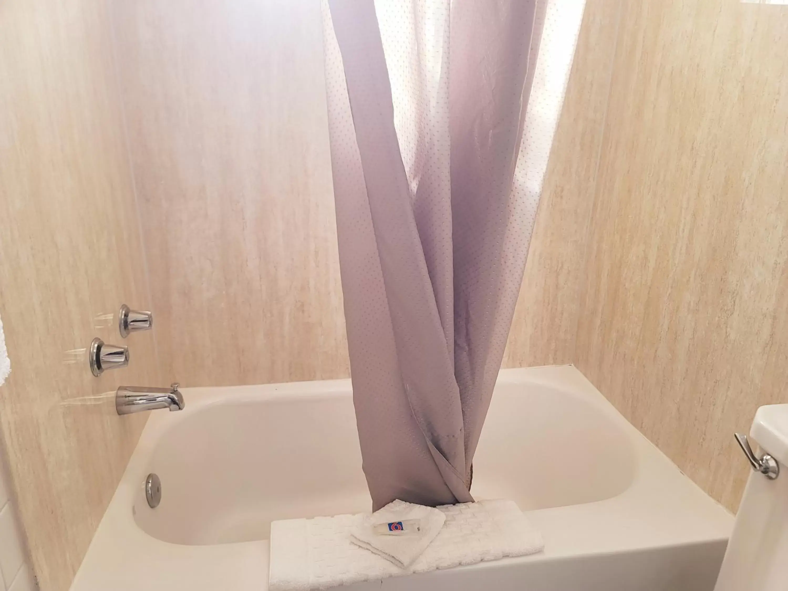 Bathroom in Motel 6-Canon City, CO 719-458-1216