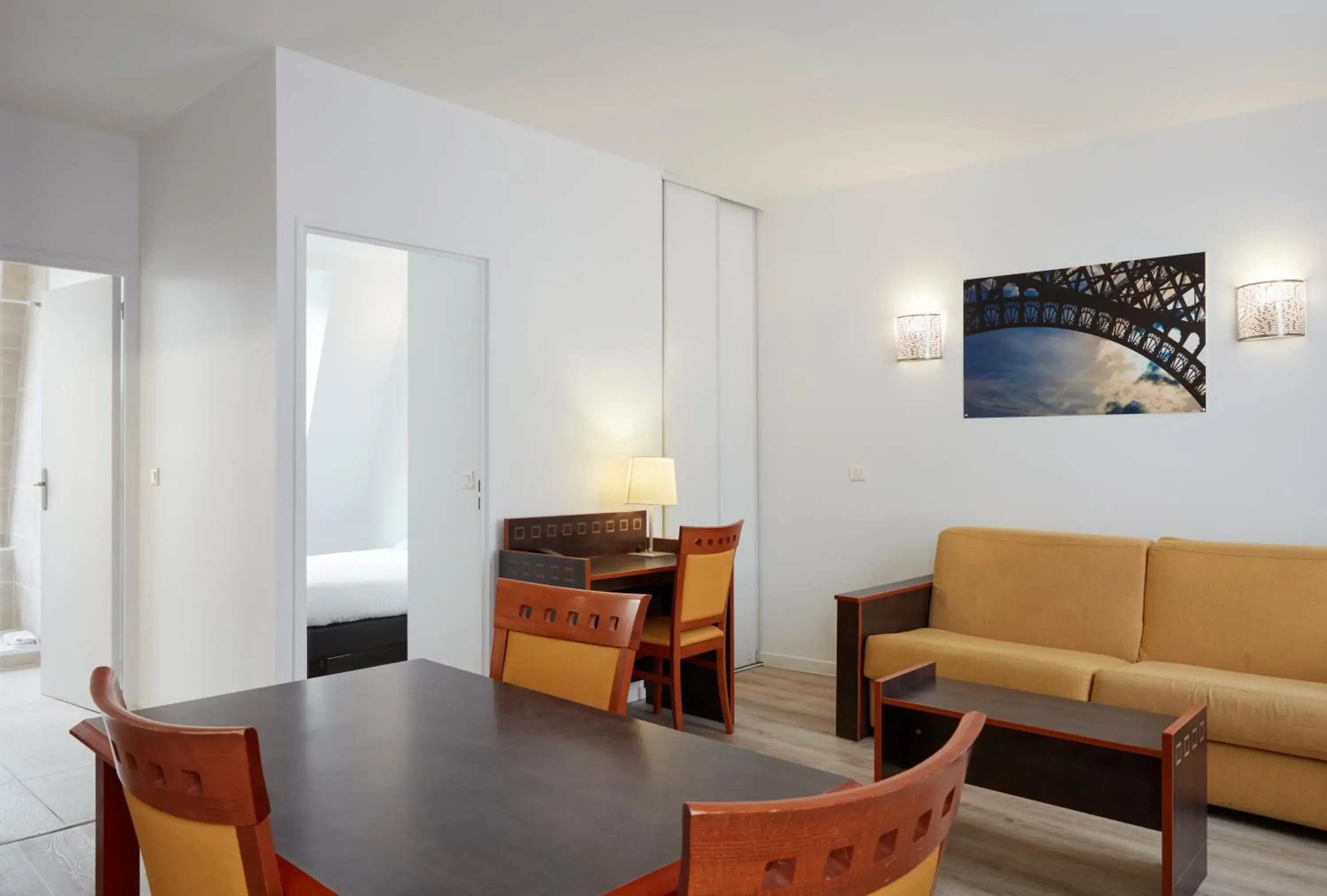 Living room, Seating Area in Aparthotel Adagio Access Paris Philippe Auguste