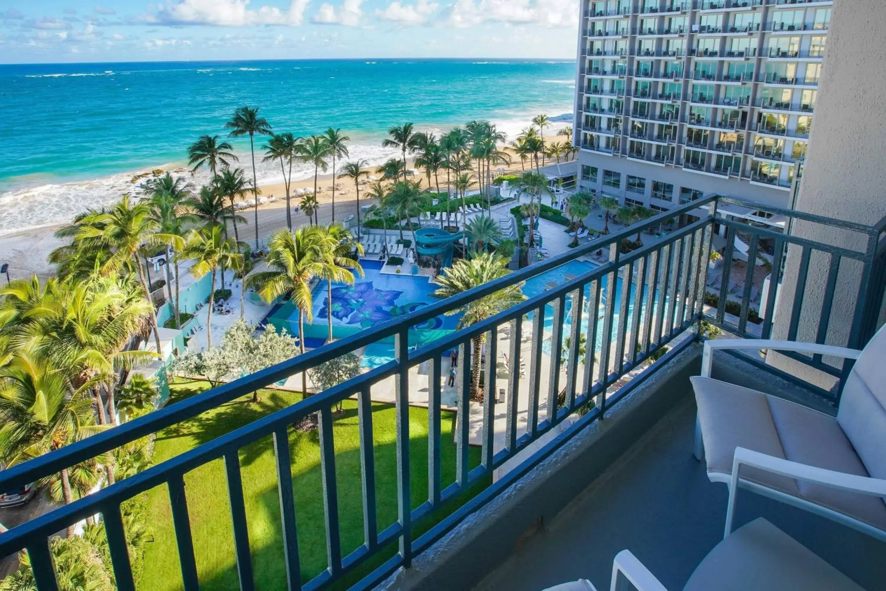 Photo of the whole room, Balcony/Terrace in San Juan Marriott Resort and Stellaris Casino