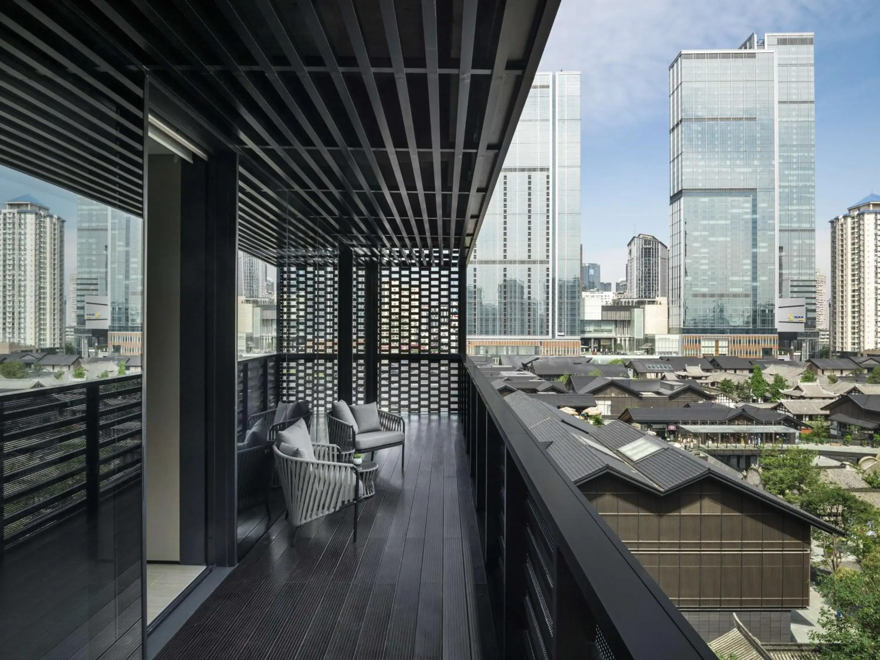 View (from property/room), Balcony/Terrace in The Temple House