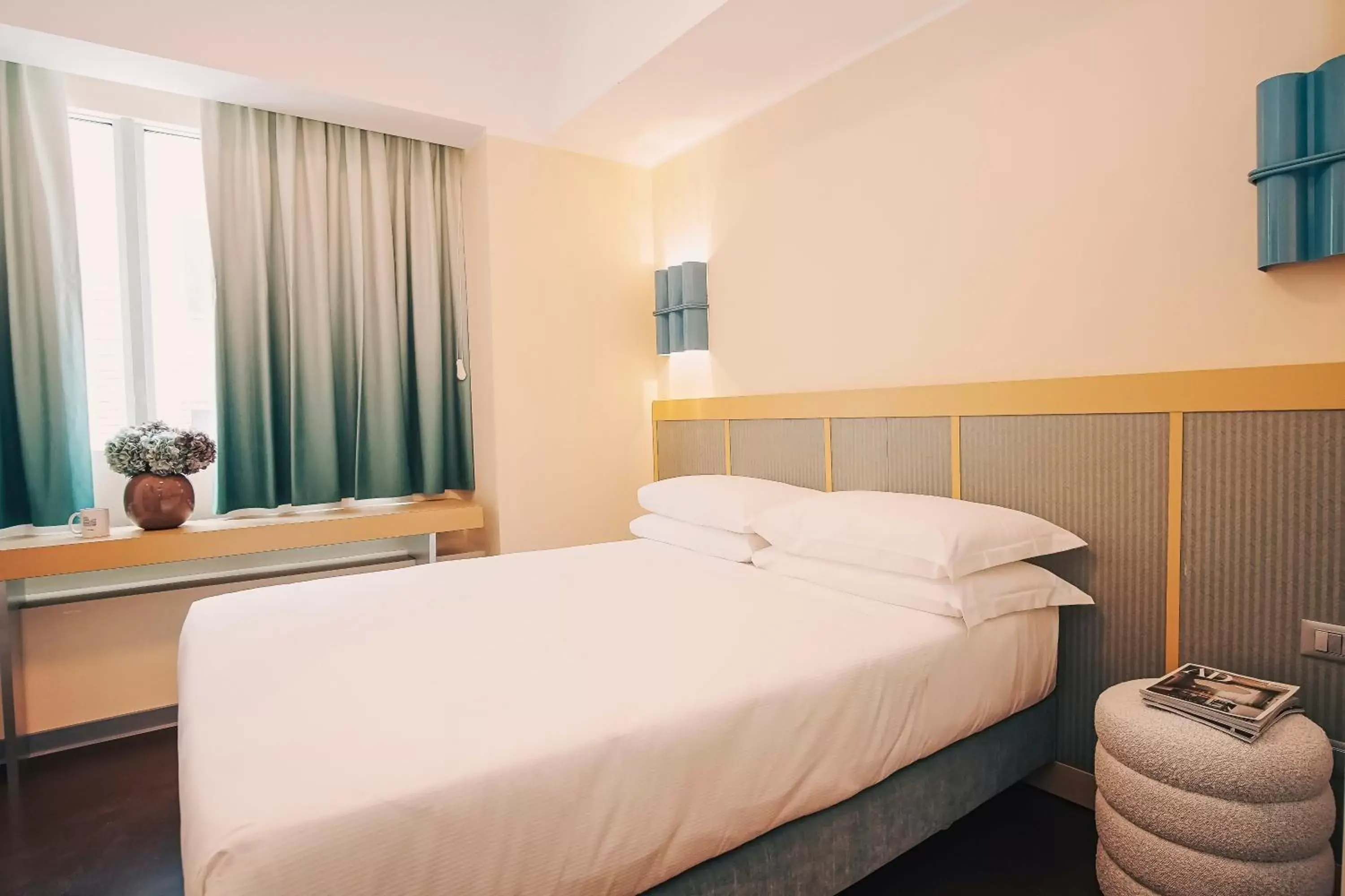 Bedroom, Bed in Moderno Hotel Roma
