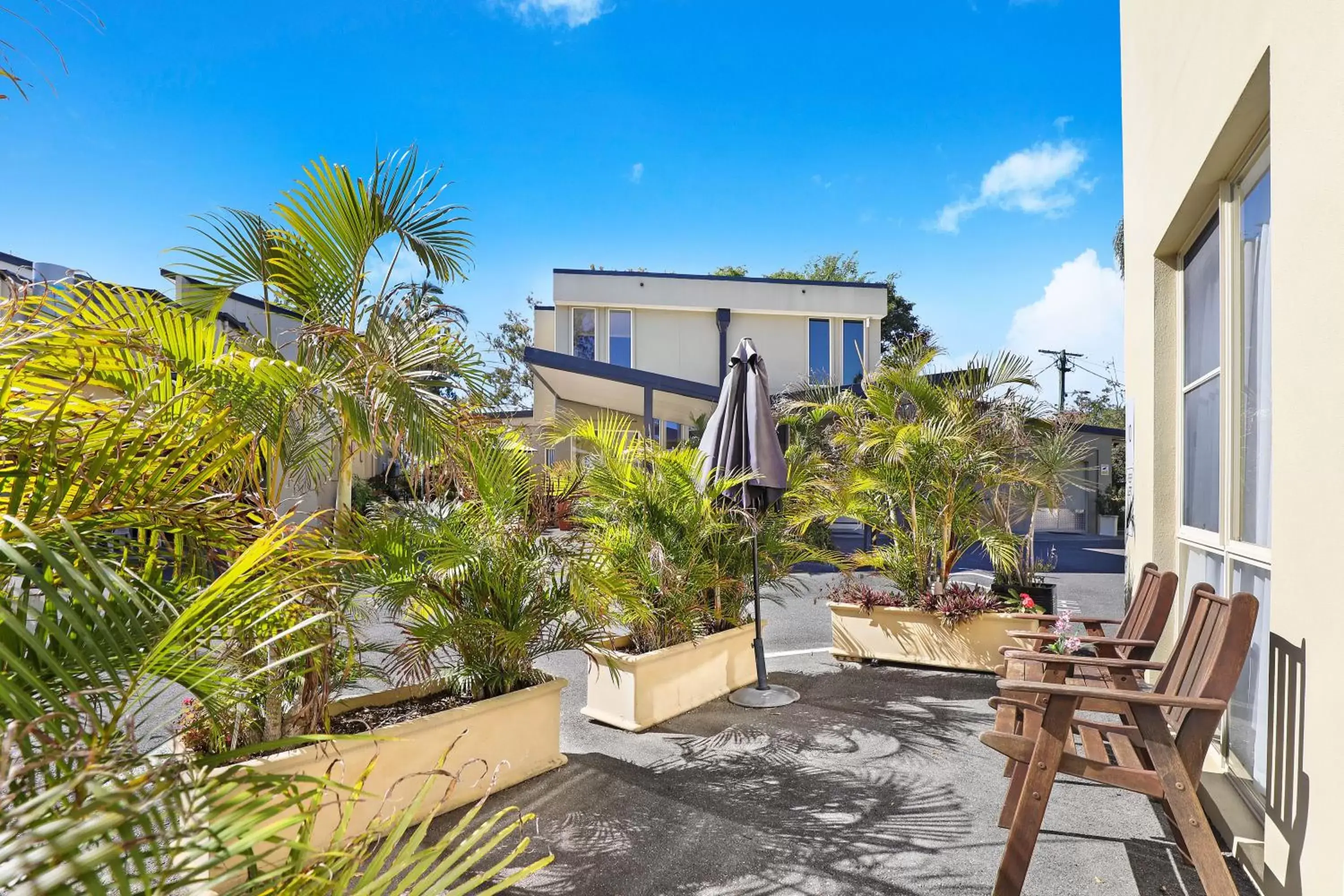 Patio in Caboolture Riverlakes Boutique Motel