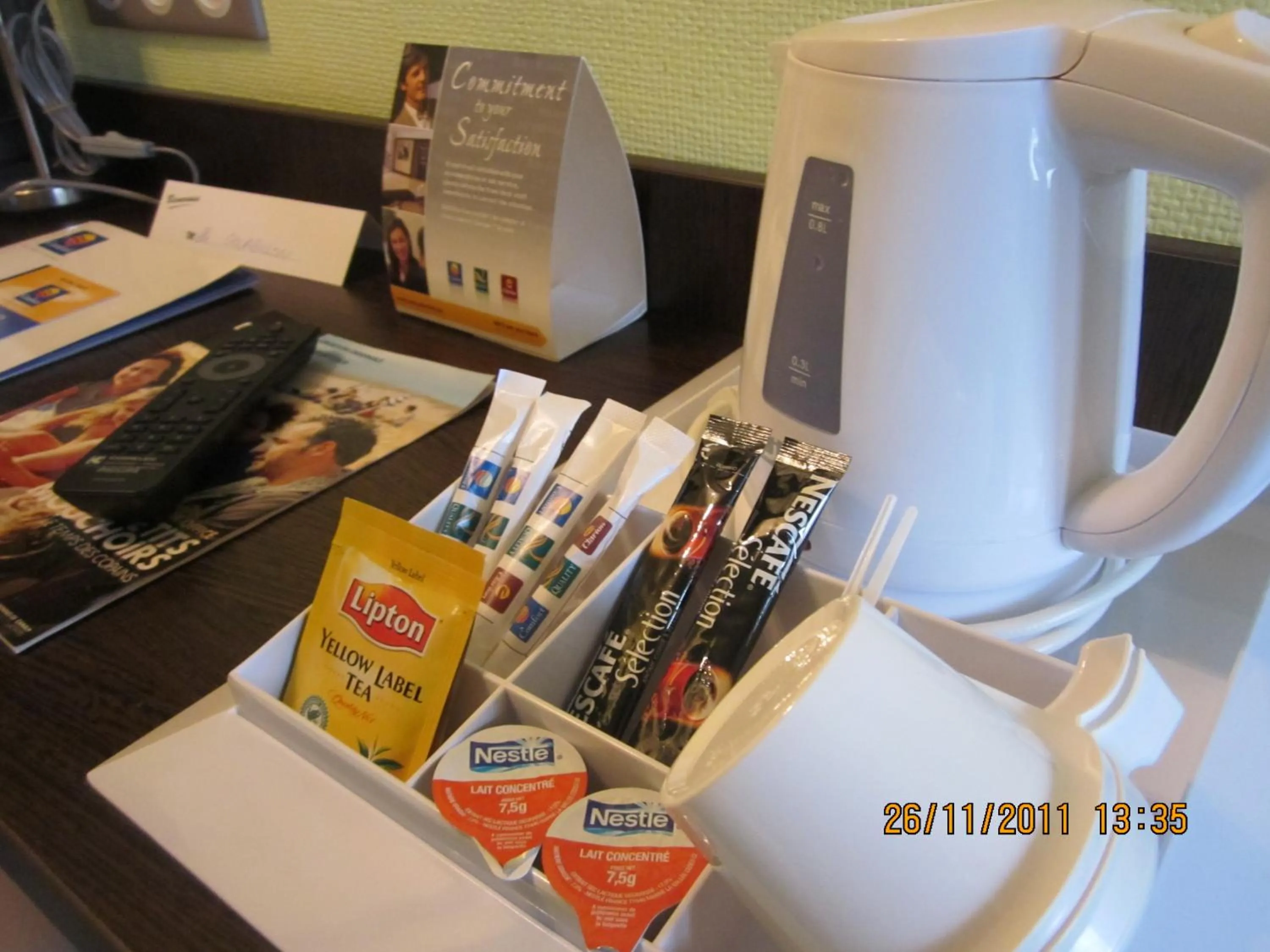 Coffee/tea facilities in Comfort Hotel Orleans Sud