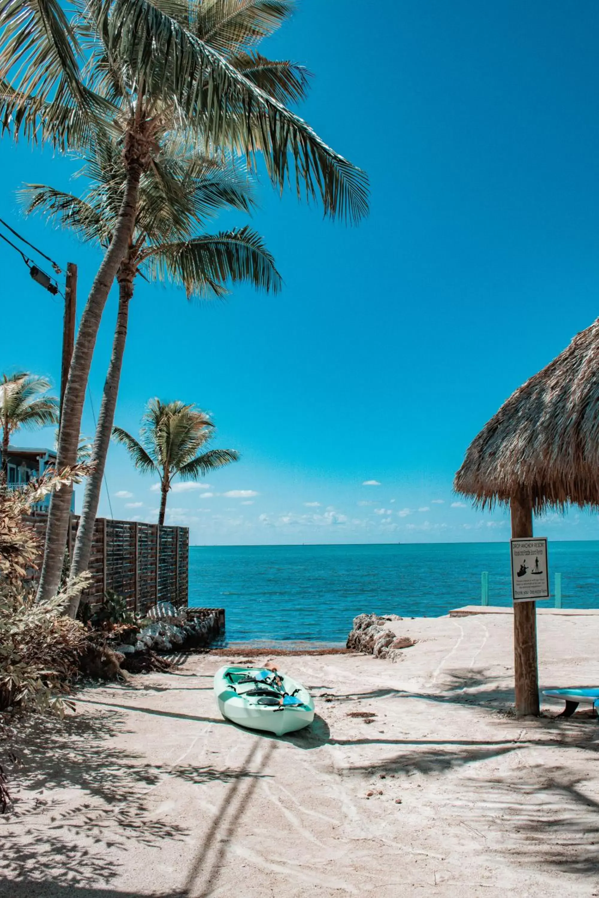 Sea view, Beach in Drop Anchor Resort & Marina