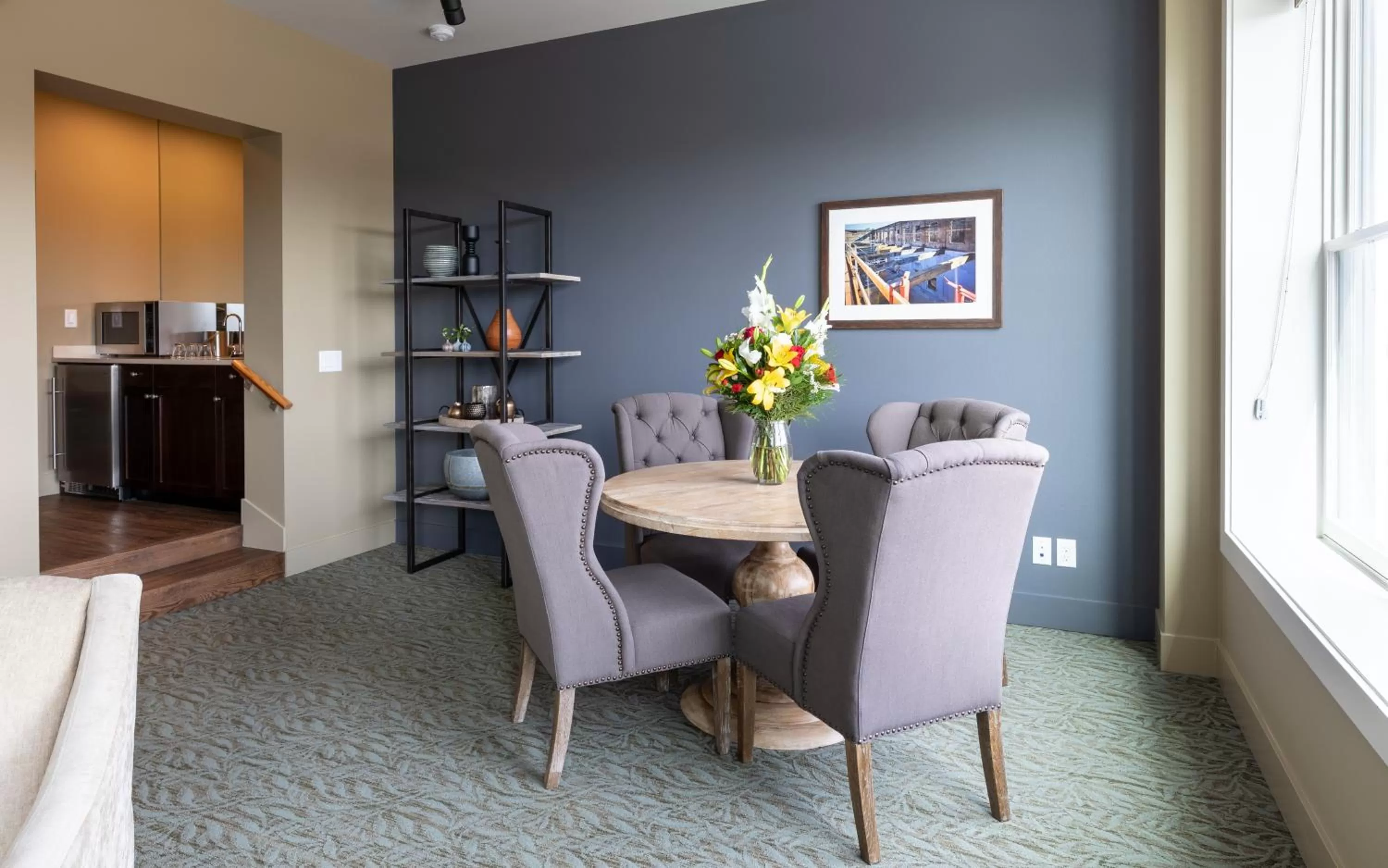 Decorative detail, Dining Area in Inn at Lynden
