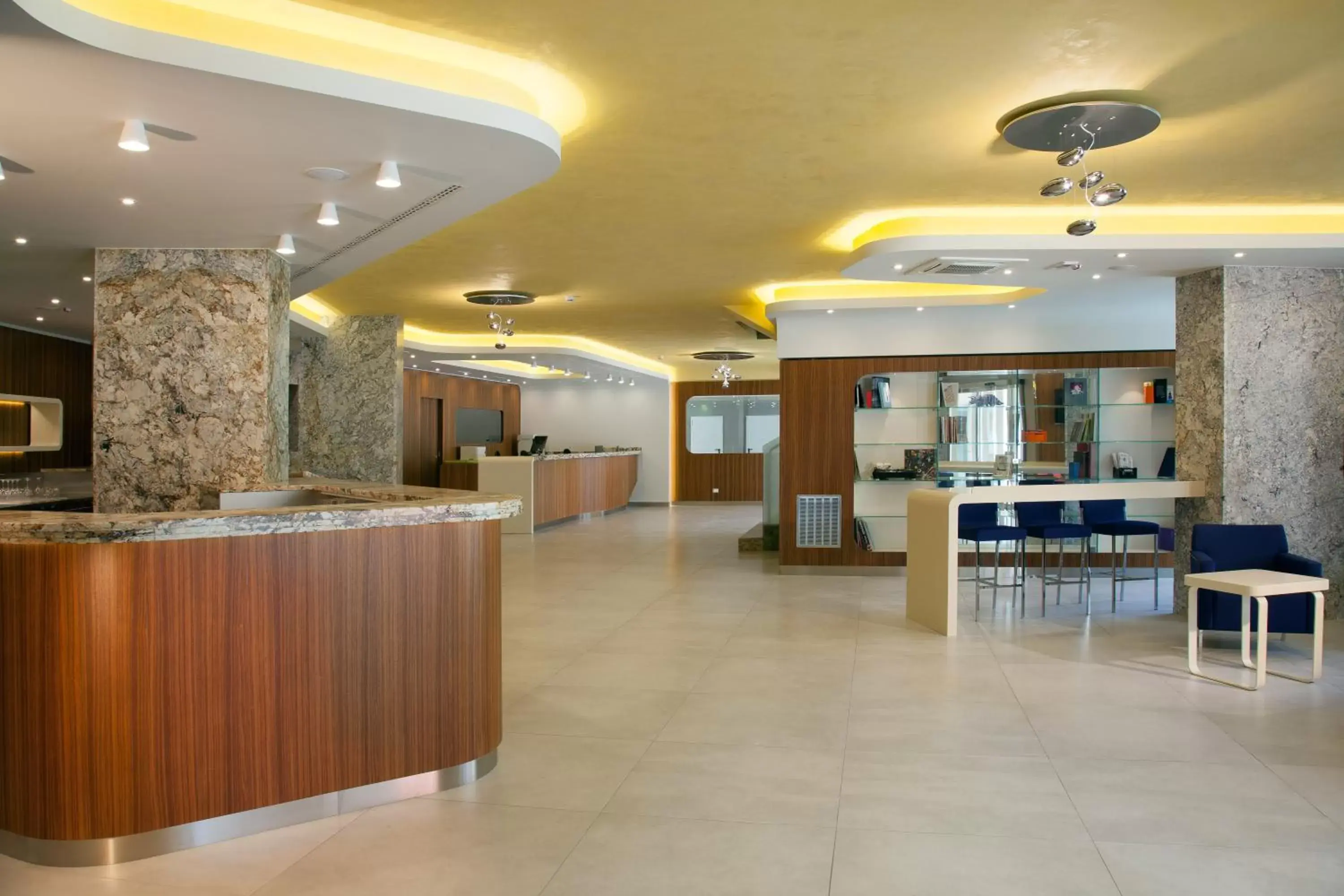 Lobby or reception in Hotel Aria