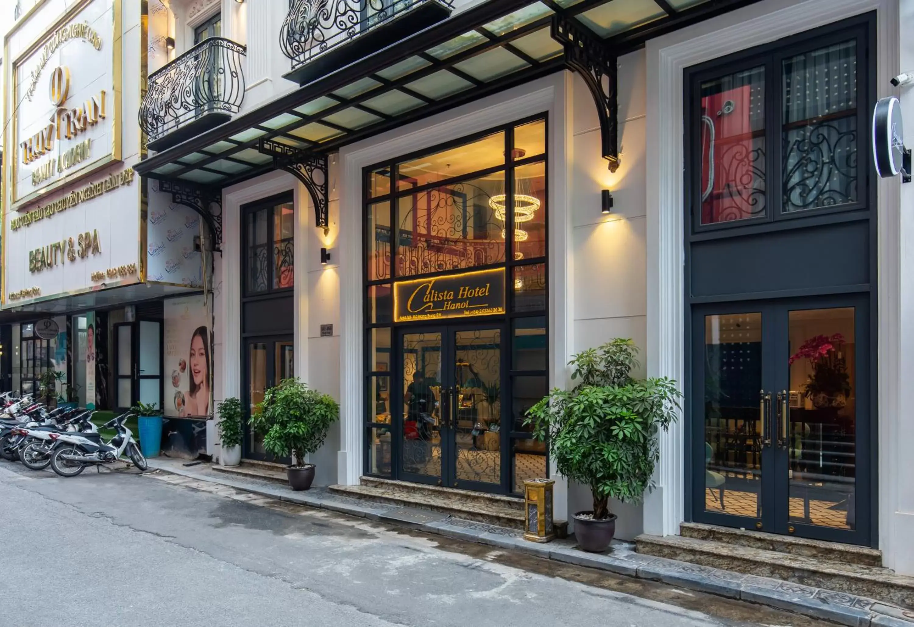 Property building in Hanoi Calista Hotel & Spa Property building in Hanoi Calista Hotel & Spa