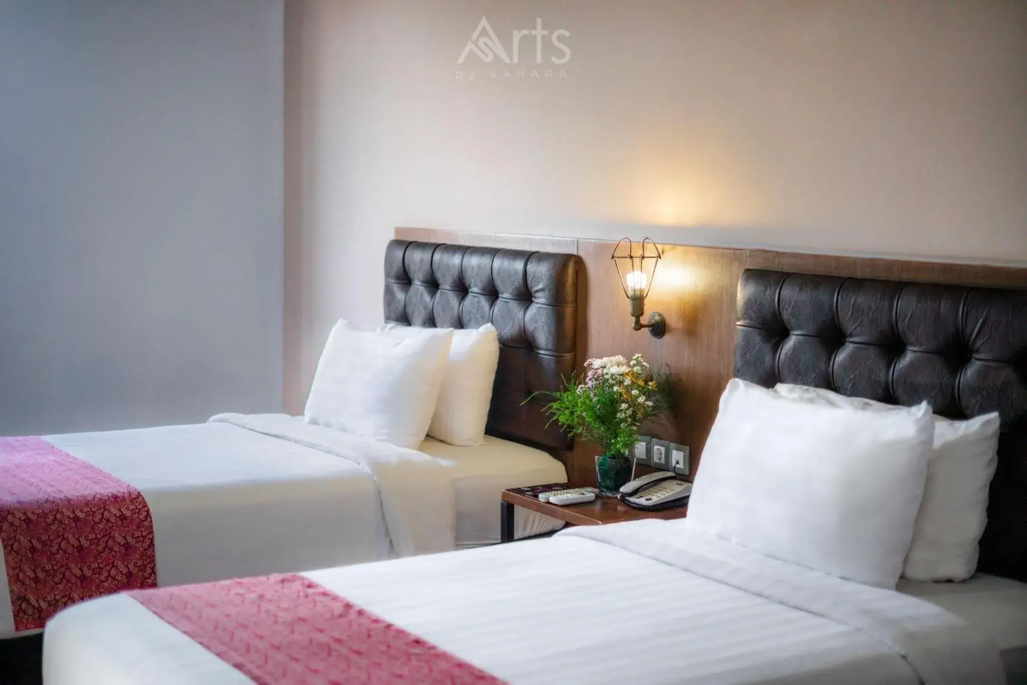 Bed in Grand Kangen Hotel Urip Sumoharjo Bed in Grand Kangen Hotel Urip Sumoharjo