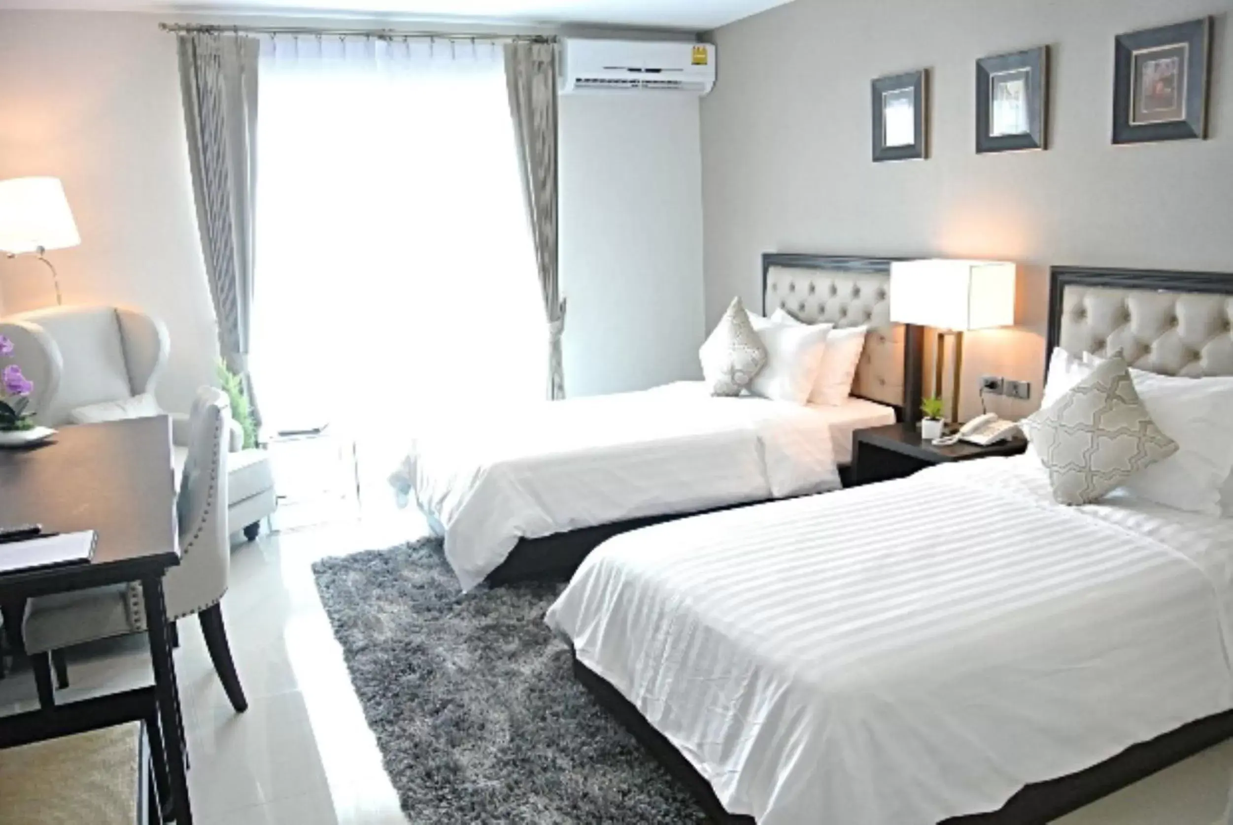 Bed in SN Plus Hotel - SHA Plus